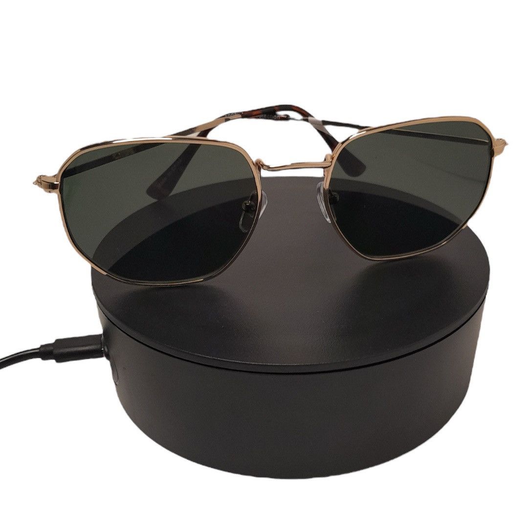 BP. Bp Gradient Round UV Protection Gold Frame Sunglasses Size ONE SIZE - 8 Thumbnail