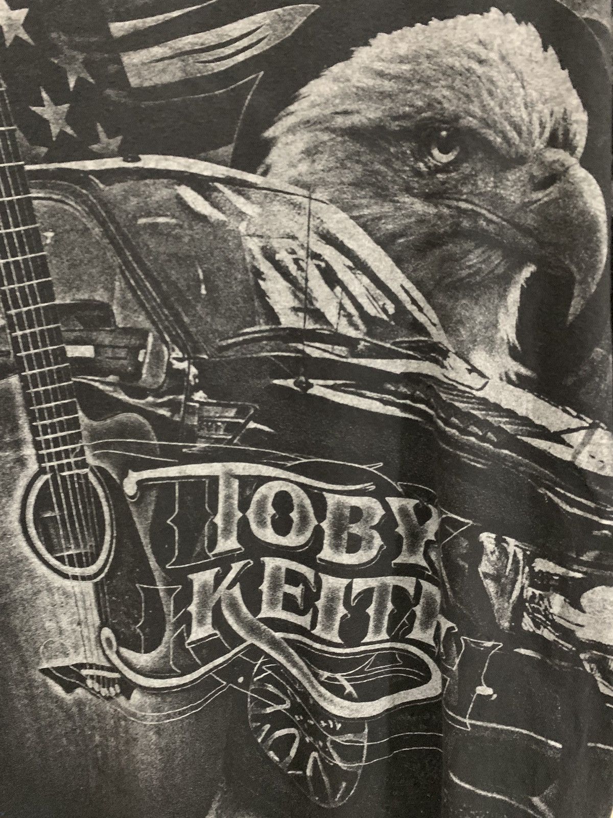 Band Tees Rare Vintage Toby Keith All Over Print Band Tshirt Size US XL / EU 56 / 4 - 5 Thumbnail