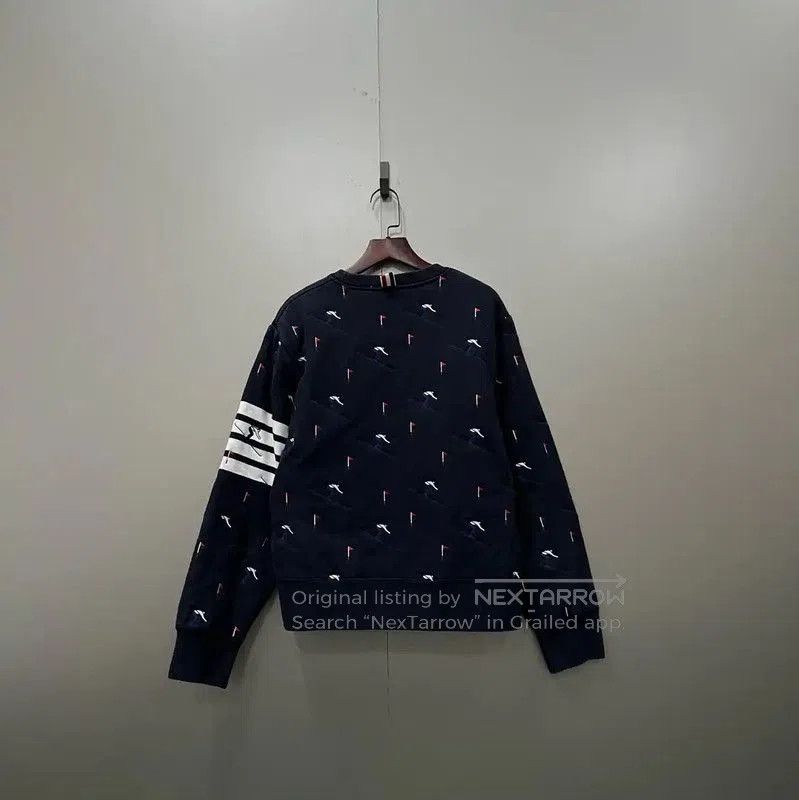 Thom Browne Thom Browne Women's Knit Long Sleeve Sweatshirt . Size XXS / US 00 / IT 34 - 3 Thumbnail