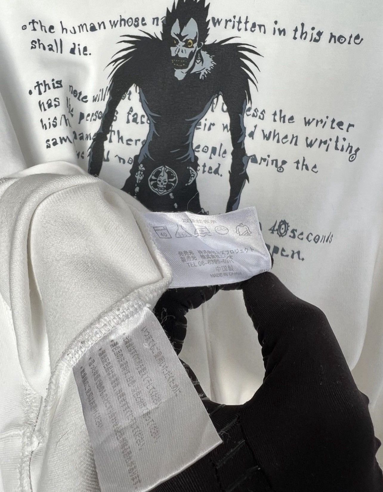 Anime Vintage Y2K Anime Death Note Sweater Size US M / EU 48-50 / 2 - 8 Thumbnail