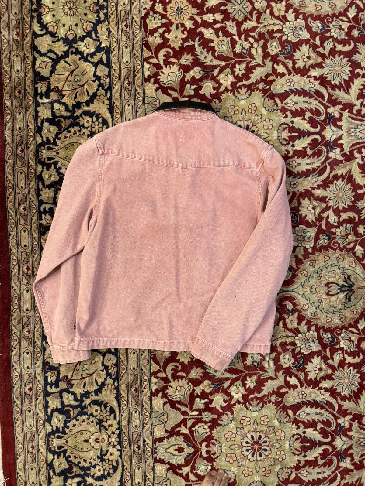 Stussy Pink Stussy Workwear Jacket Size US L / EU 52-54 / 3 - 2 Thumbnail