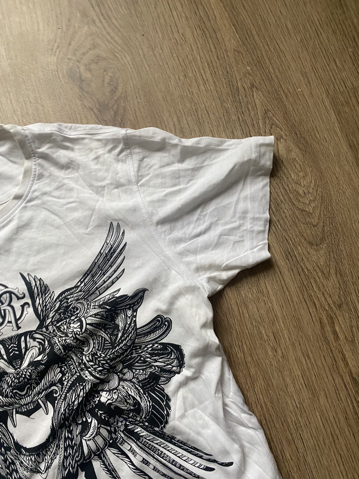 Just Cavalli Vintage Crazy Y2k Roberto Cavalli tiger Fullprint T-shirt Size US L / EU 52-54 / 3 - 5 Thumbnail