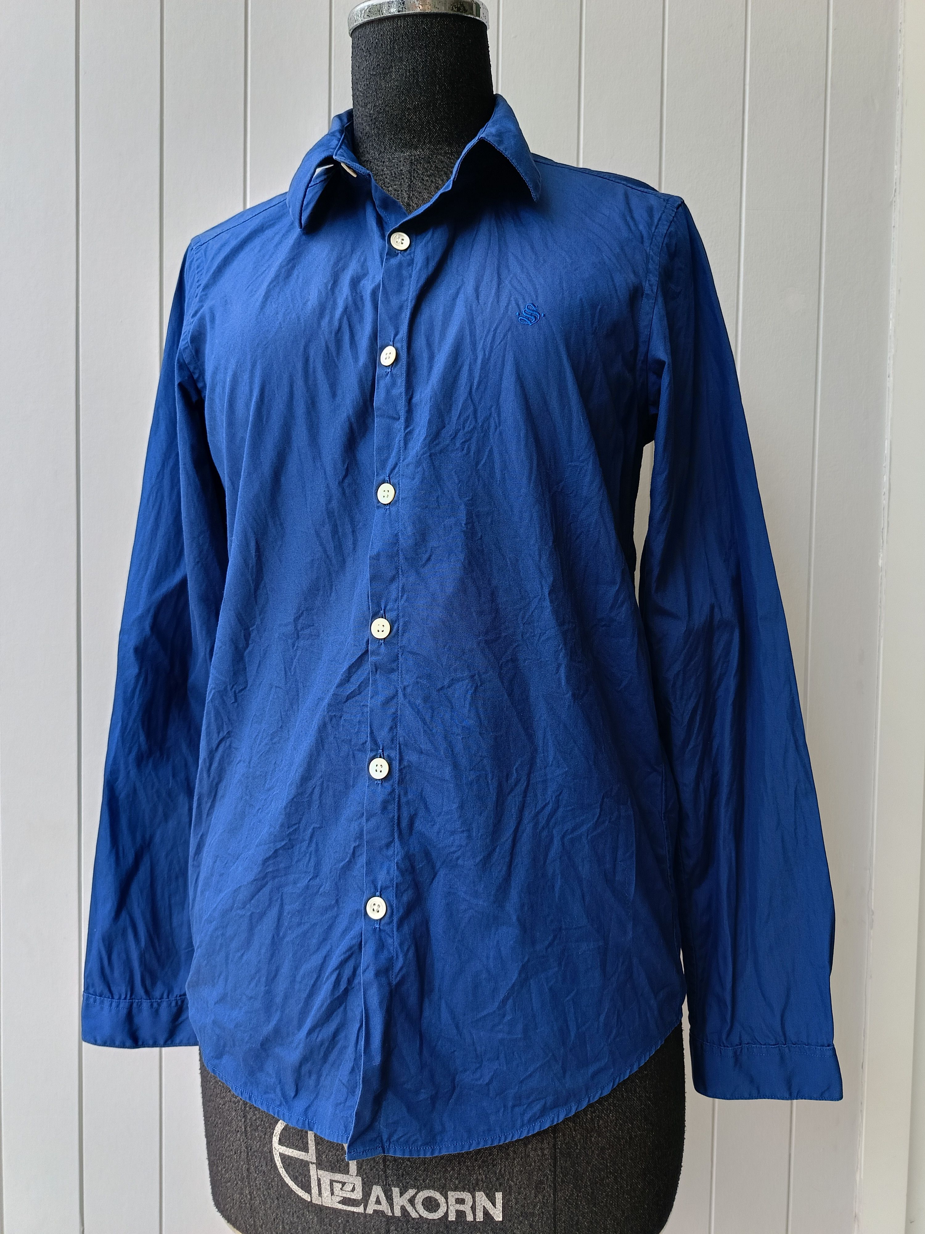Japanese Brand × STUDIOUS Studious 0 Japan blue shirt XS Size US XS / EU 42 / 0 - 1 Thumbnail