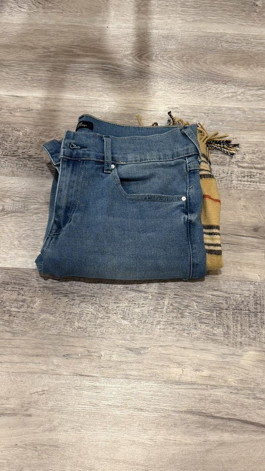 True Religion Custom Burberry Scarf Straight True Religion Jeans Size US 34 / EU 50 - 9 Thumbnail