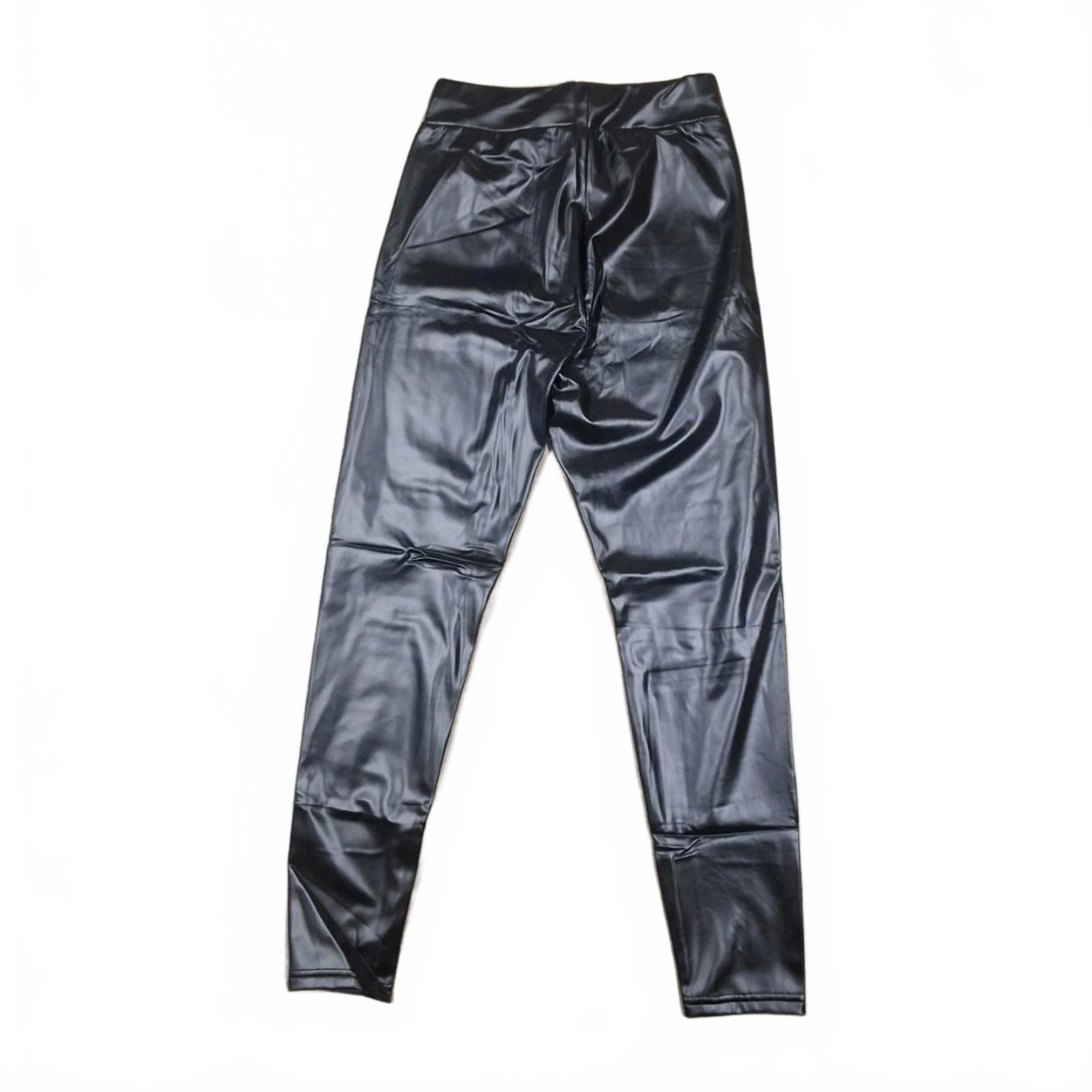The Unbranded Brand Women’s Black Pants Size S – Stretchy Straight Leg Size 28" / US 6 / IT 42 - 2 Thumbnail