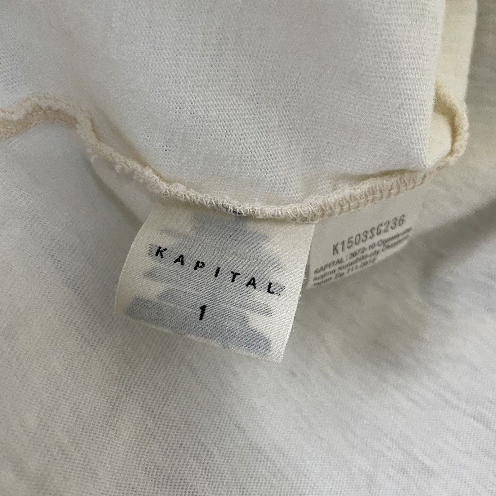 Japanese Brand × Kapital × Vintage 🇯🇵KAPITAL KOUNTRY Woodstock Pocket T Size US S / EU 44-46 / 1 - 7 Thumbnail