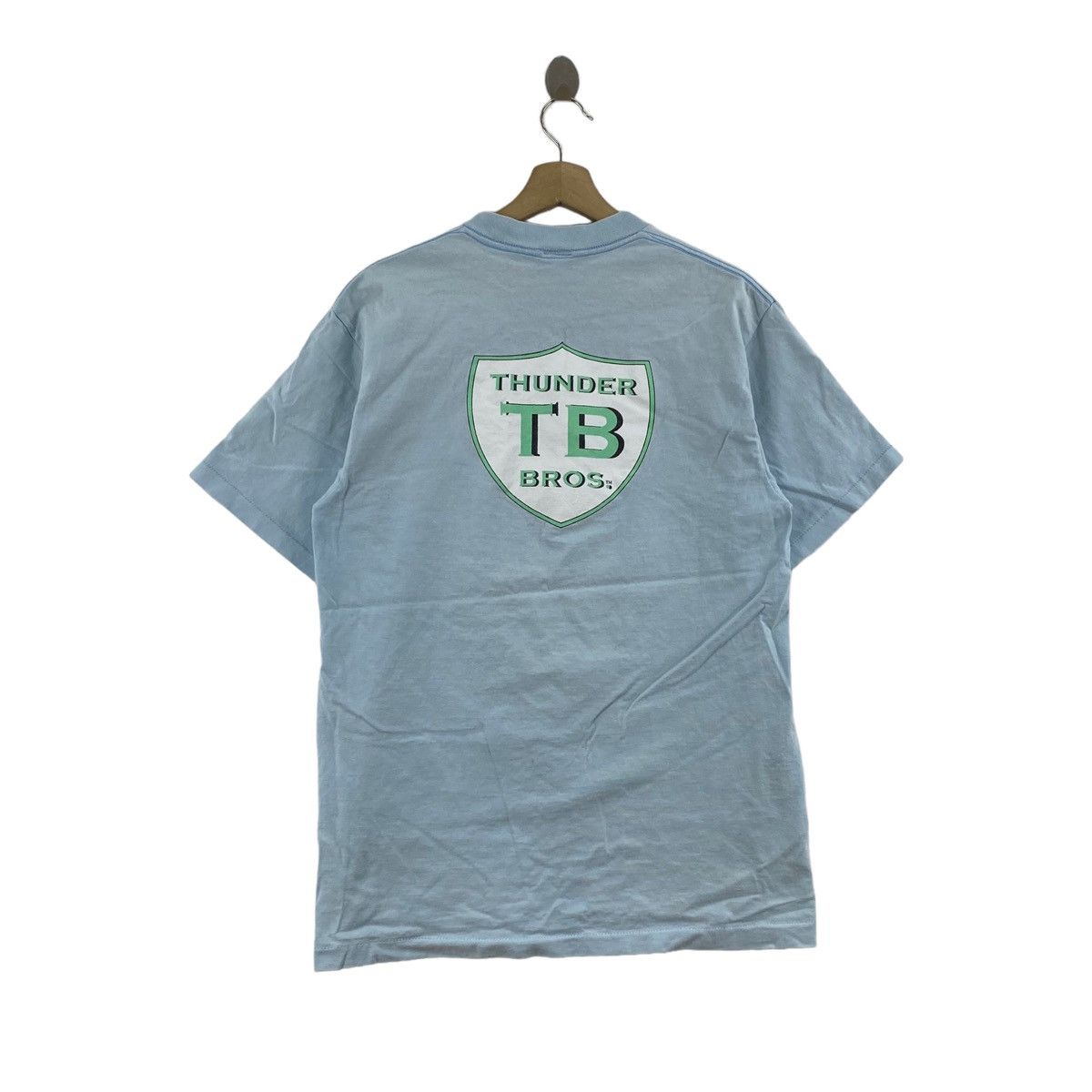 Vintage Vintage 90s THUNDER TB BROS. Usa Brand Big Logo Print Light Size US L / EU 52-54 / 3 - 1 Thumbnail