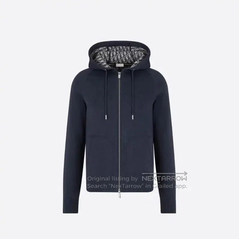 Dior Dior Men's Dark Blue Cotton Hoodie . Size US S / EU 44-46 / 1 - 7 Thumbnail