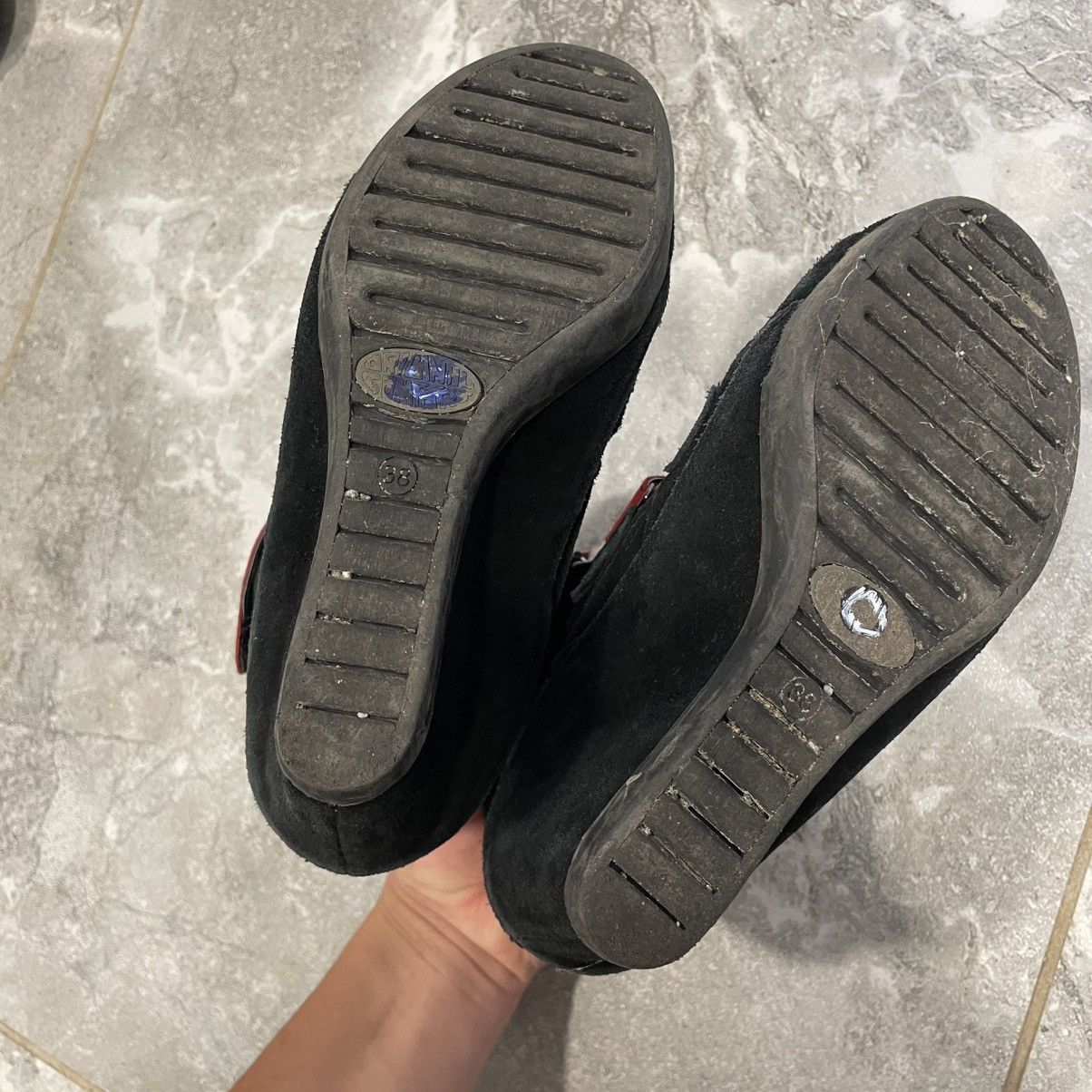 Vintage 38 like ISABEL MARANT BECKETT HIGH PLATFORM SNEAKERS SHOES Size US 8 / IT 38 - 2 Thumbnail