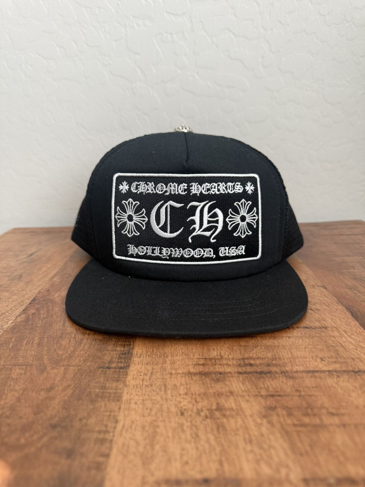 Chrome Hearts HOLLYWOOD PATCH CH TRUCKER BLACK Size ONE SIZE - 1 Thumbnail