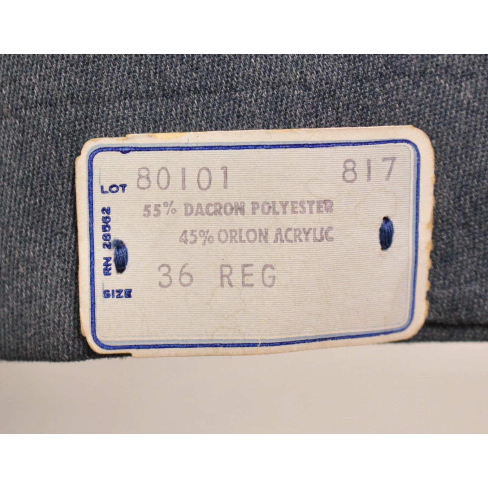 Vintage VTG US Postal Carrier Jacket 60s 70s Blue Mens 36 Regular 1960s 1970s Mail Size US XXS / EU 40 - 4 Thumbnail