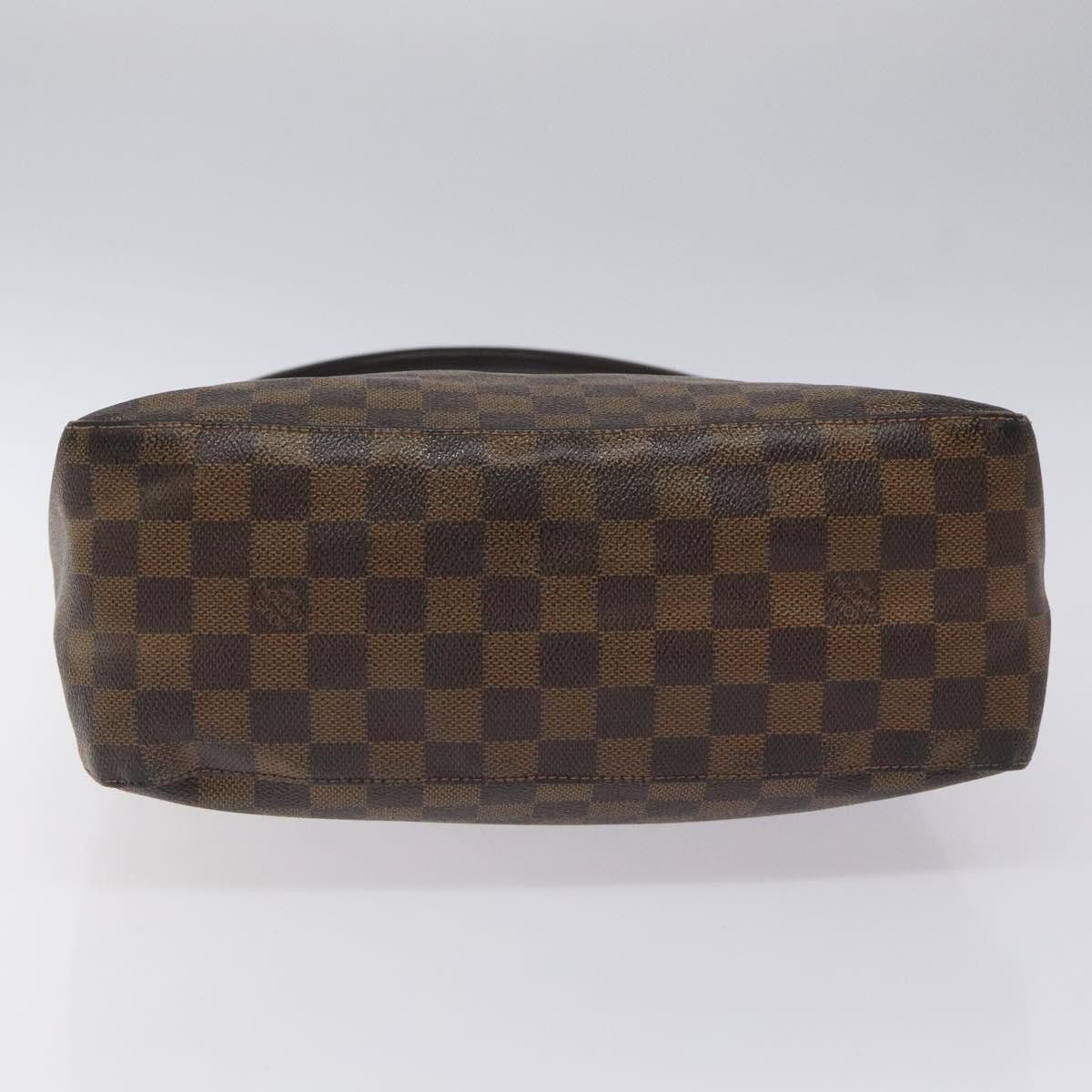 Louis Vuitton LOUIS VUITTON Damier Ebene Looping GM Shoulder Bag N51144 Size ONE SIZE - 5 Thumbnail