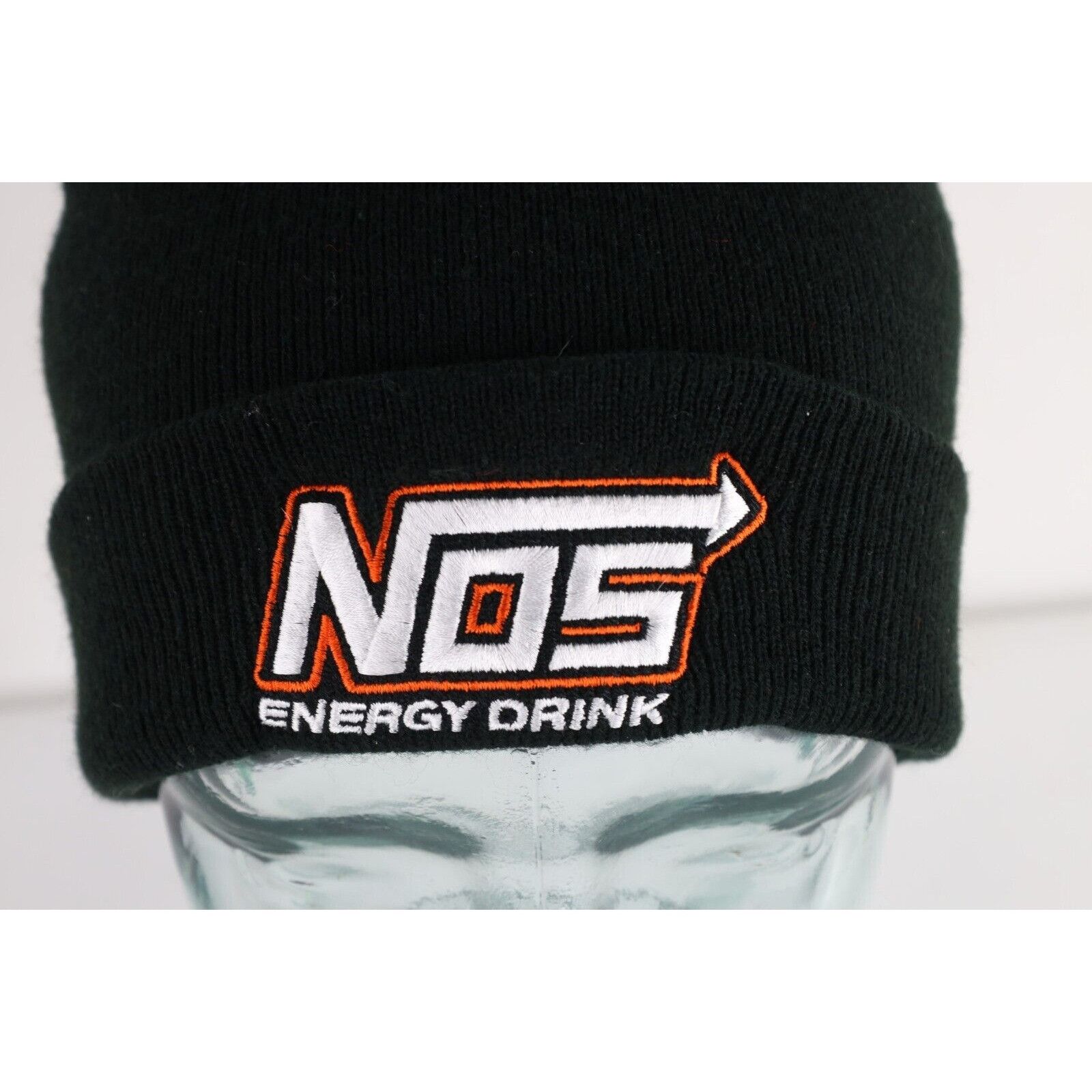 Vintage Vintage Streetwear NOS Energy Drink Ribbed Knit Beanie Size ONE SIZE - 2 Thumbnail