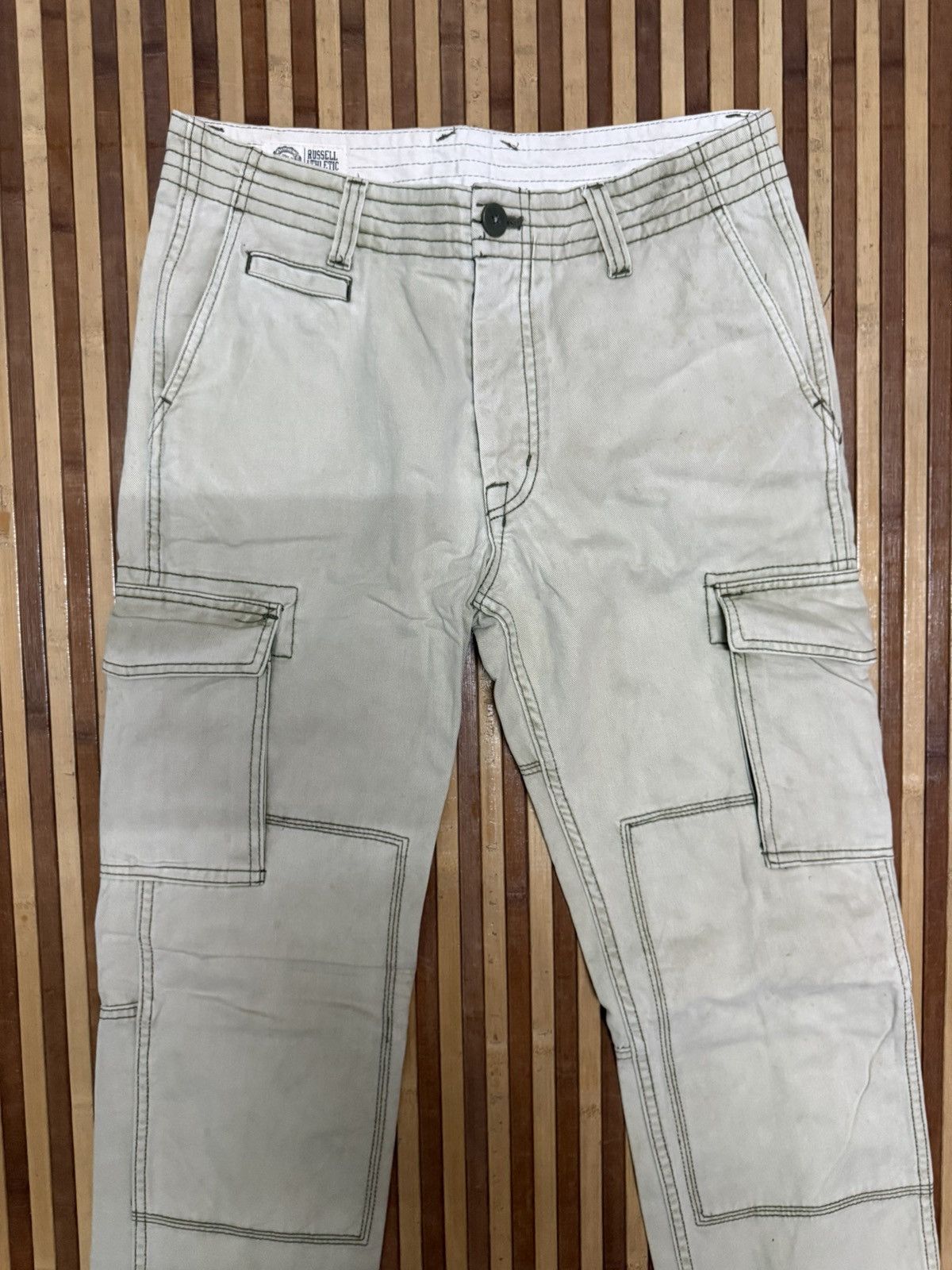 Russell Athletic RUSELL ATHLETIC Cargo Pants / Multipocket /Streetwear/W31x32 Size US 31 - 2 Thumbnail
