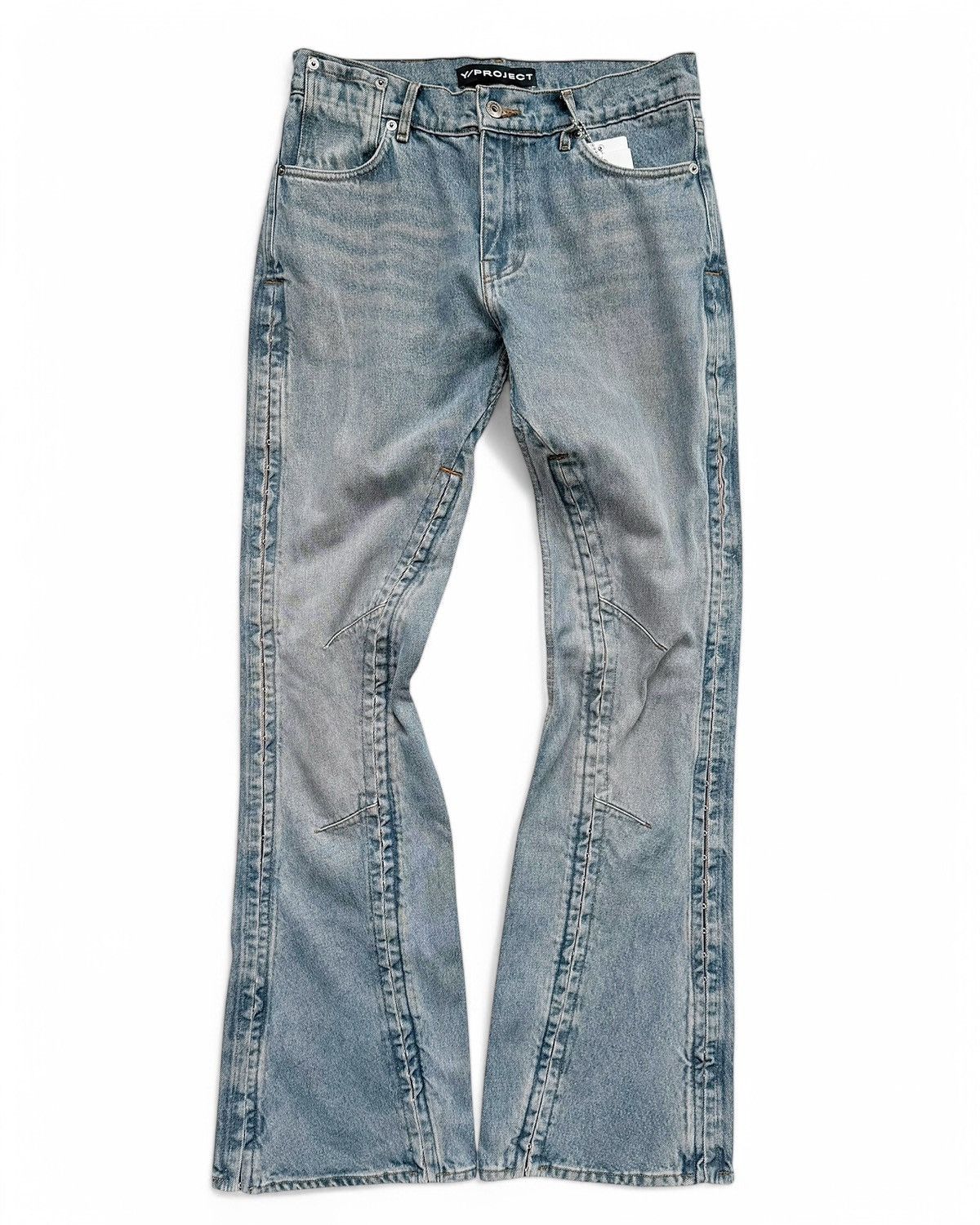 Y/Project Hook & Eye Denim Flares Size 27" / US 4 / IT 40 - 2 Thumbnail