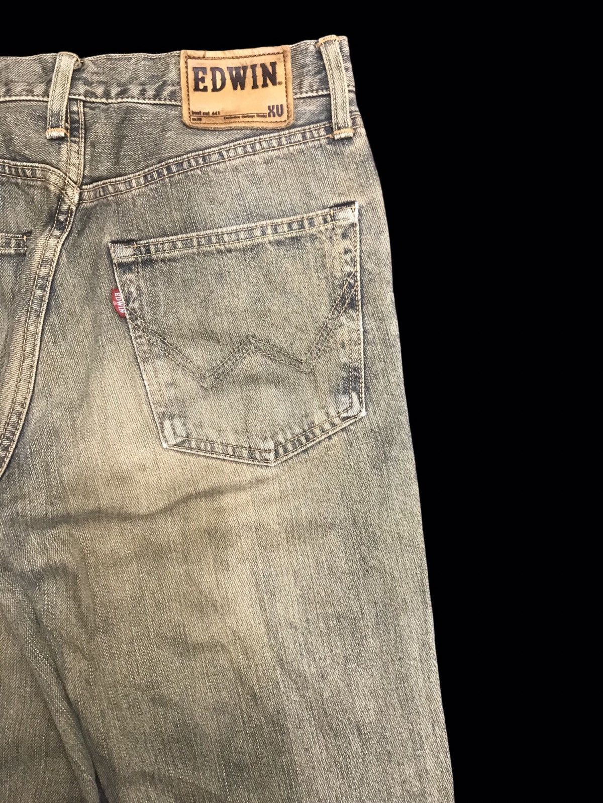 Edwin 💥RARE 90s STYLE💥EDWIN 441 BOOTCUT Rusty Wash Denim F424 Size US 28 / EU 44 - 12 Thumbnail