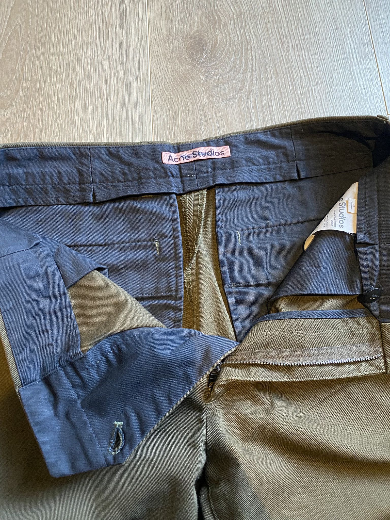 Acne Studios 46/S - Chino Trousers - Brown/Green Size US 30 / EU 46 - 5 Thumbnail