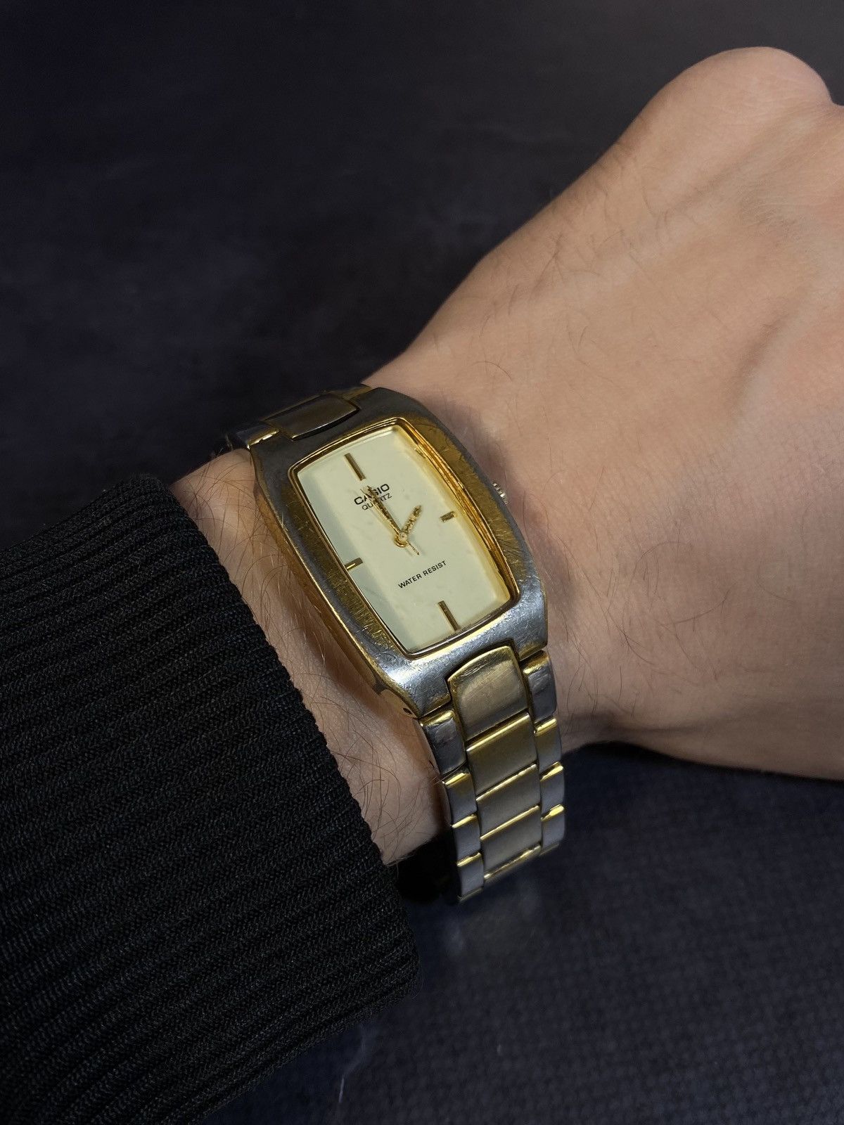 Casio Vintage Casio Quartz Watch Gold & Silver Tone Japanese Brand Size ONE SIZE - 2 Thumbnail