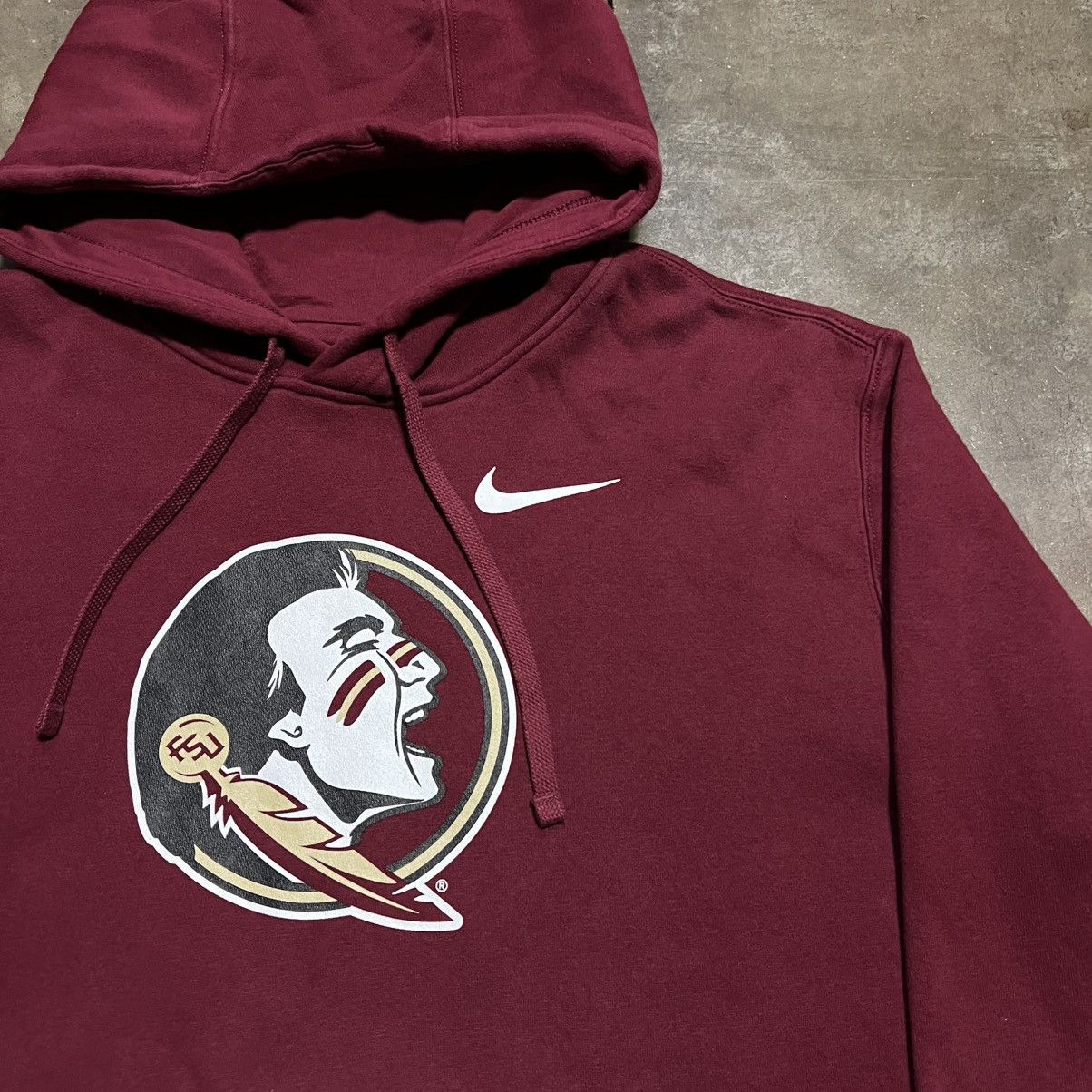 Nike Nike Florida State Seminoles FSU Hoodie Sweatshirt Swoosh Size US XL / EU 56 / 4 - 3 Thumbnail