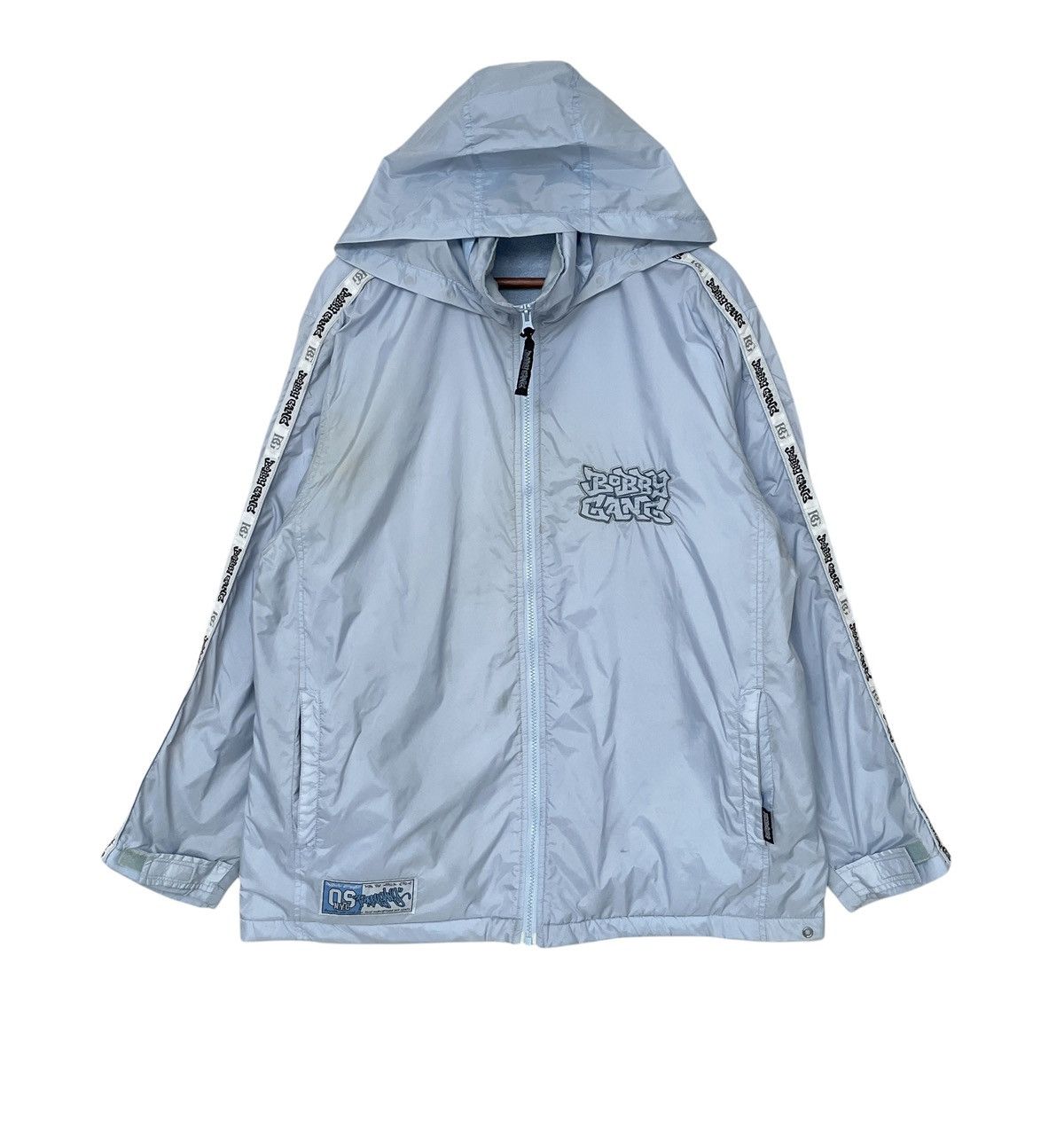 Vintage Vintage Brand Bobby Gang Hip Hop Nylon Jacket 1990s Size US M / EU 48-50 / 2 - 1 Thumbnail