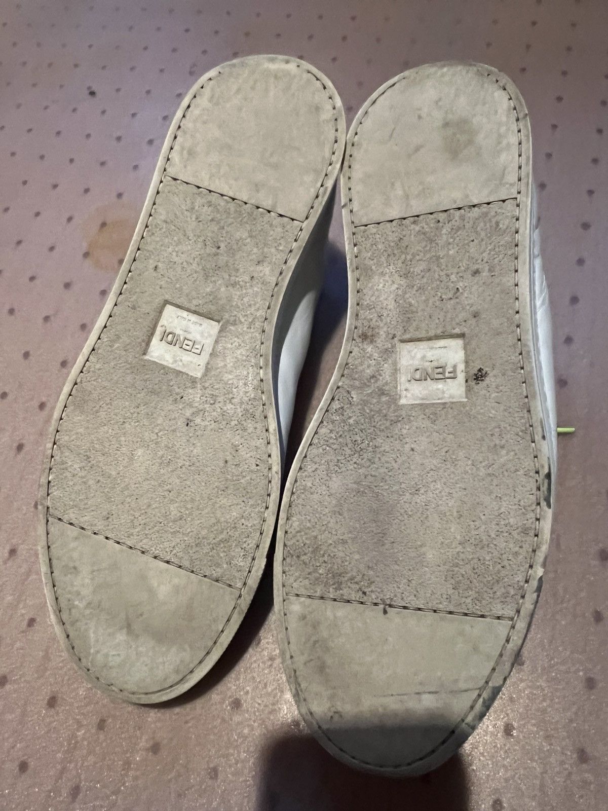 Fendi Fendi Leather Sneaker Size US 11 / EU 44 - 3 Thumbnail
