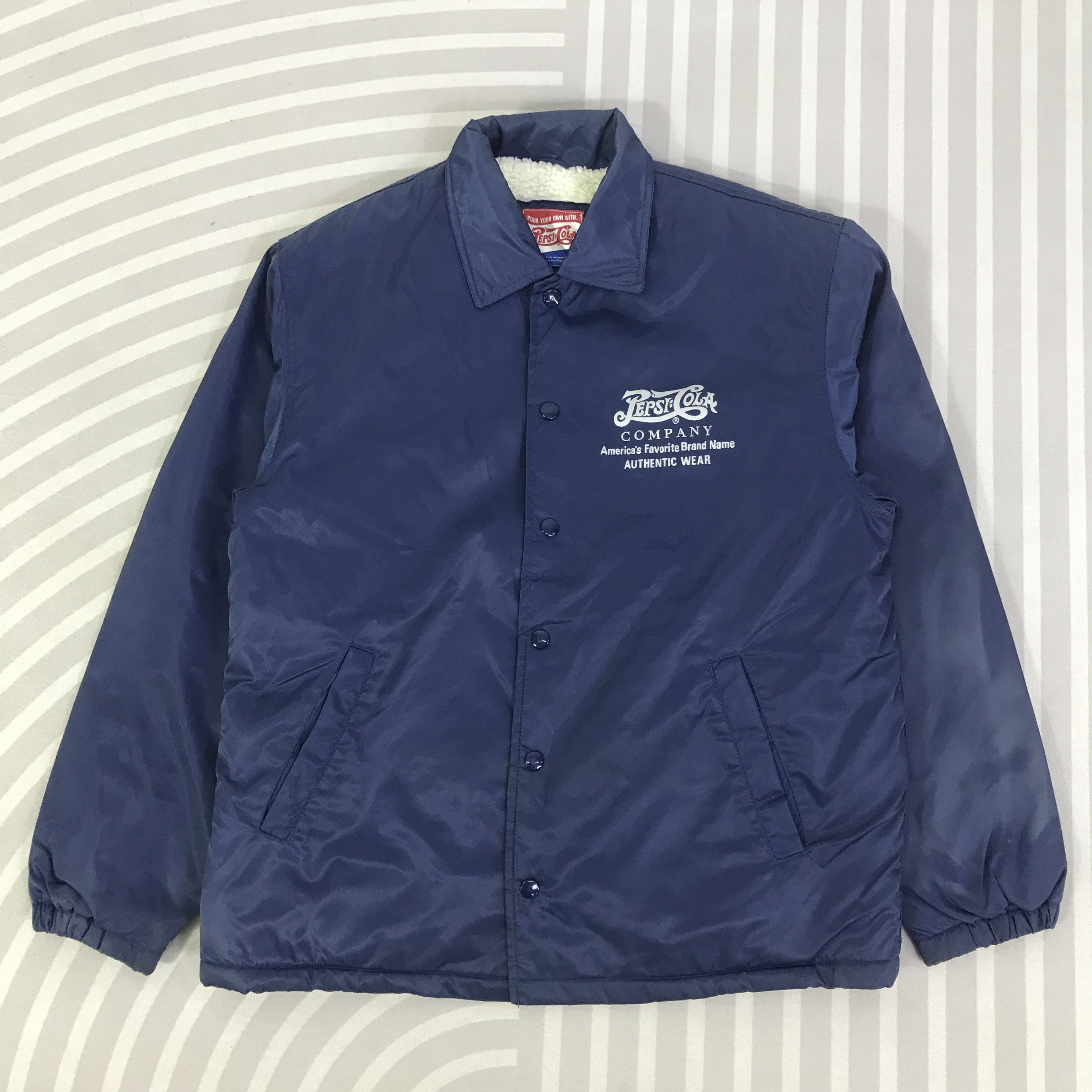 Pepsi Vintage Pepsi Cola Company Snap Button Jacket K125B11 Size US M / EU 48-50 / 2 - 1 Thumbnail