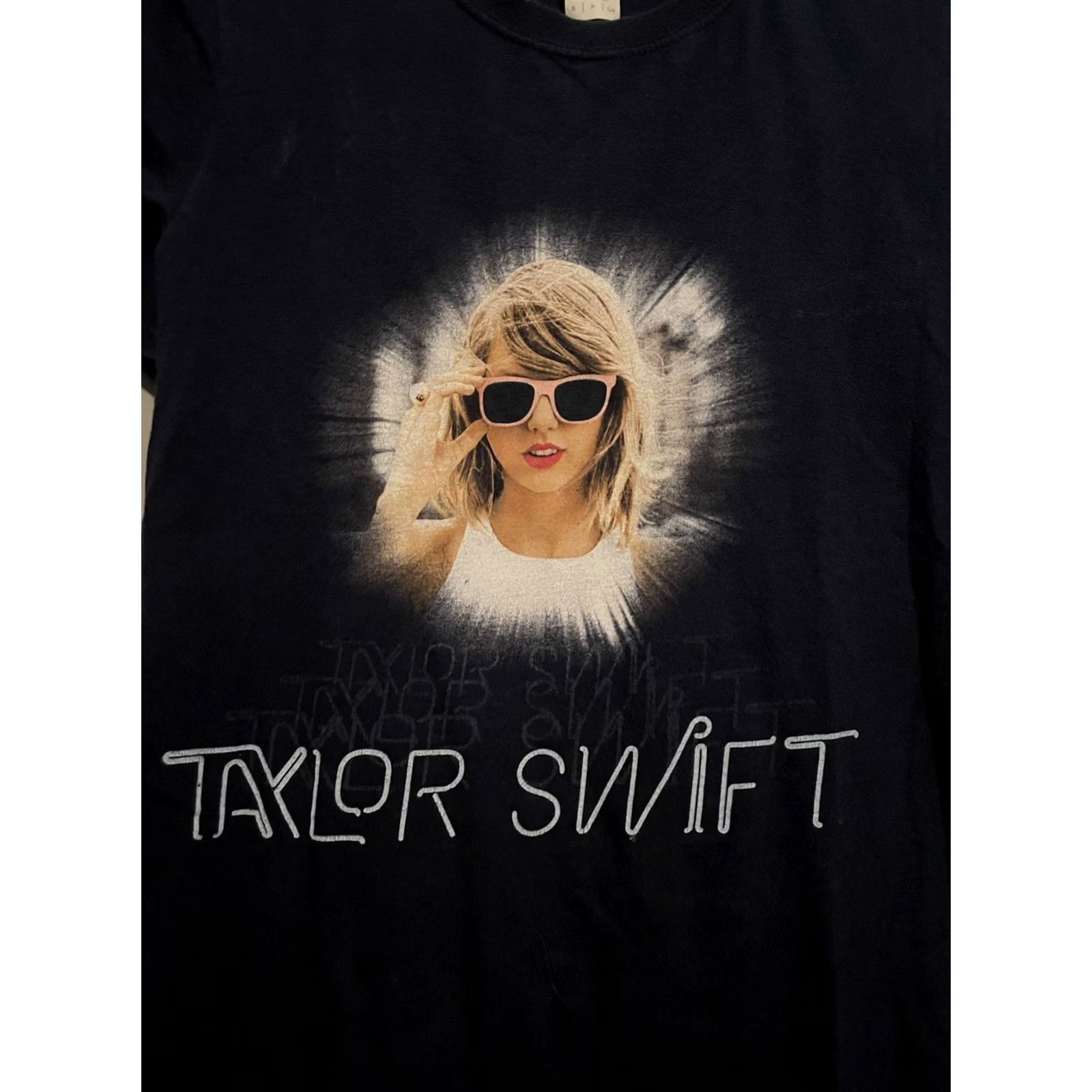 Gildan Taylor Swift The 1989 World Tour T Shirt Double Sided Blue Adult Size S (A462) Size S / US 4 / IT 40 - 2 Thumbnail