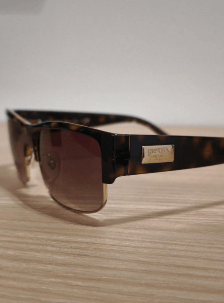 Prada PRADA Sunglasses Flame 2004 Star Mask Fire Chrome Silver Size ONE SIZE - 1 Thumbnail