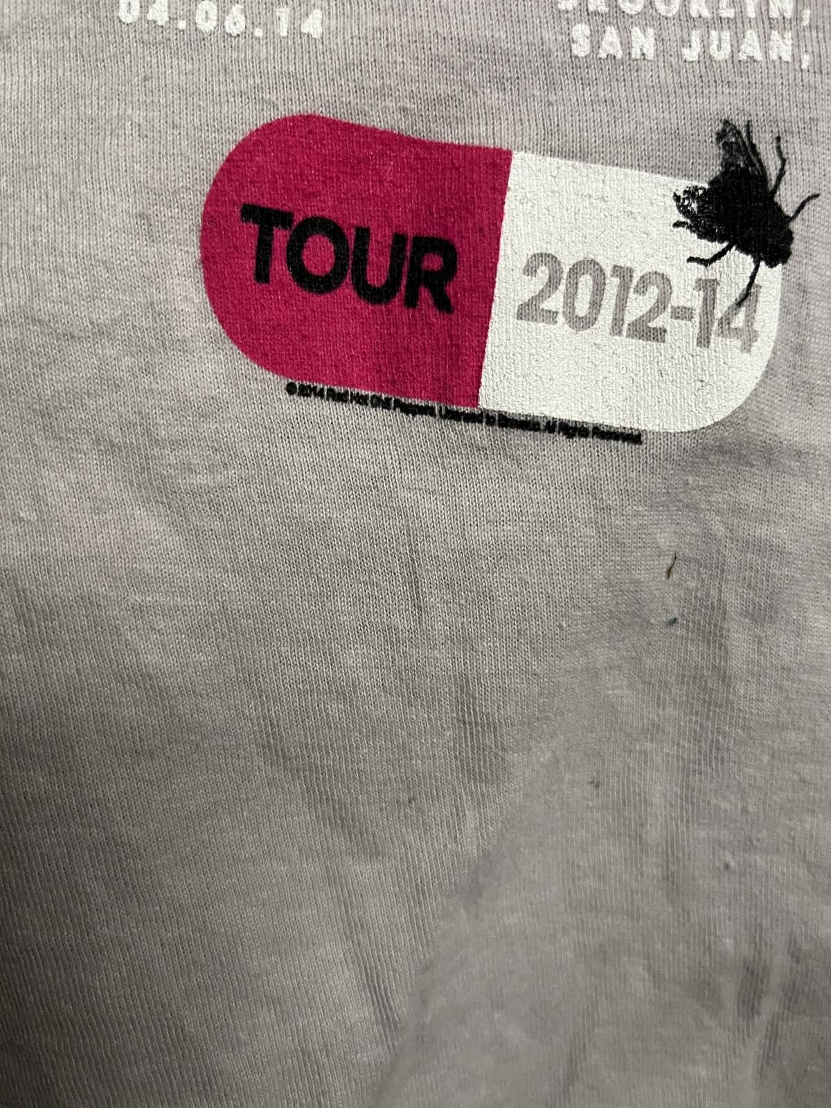Tultex T-shirt Red Hot Chili Peppers I'm With You Album 2012 Tour Size US S / EU 44-46 / 1 - 6 Thumbnail