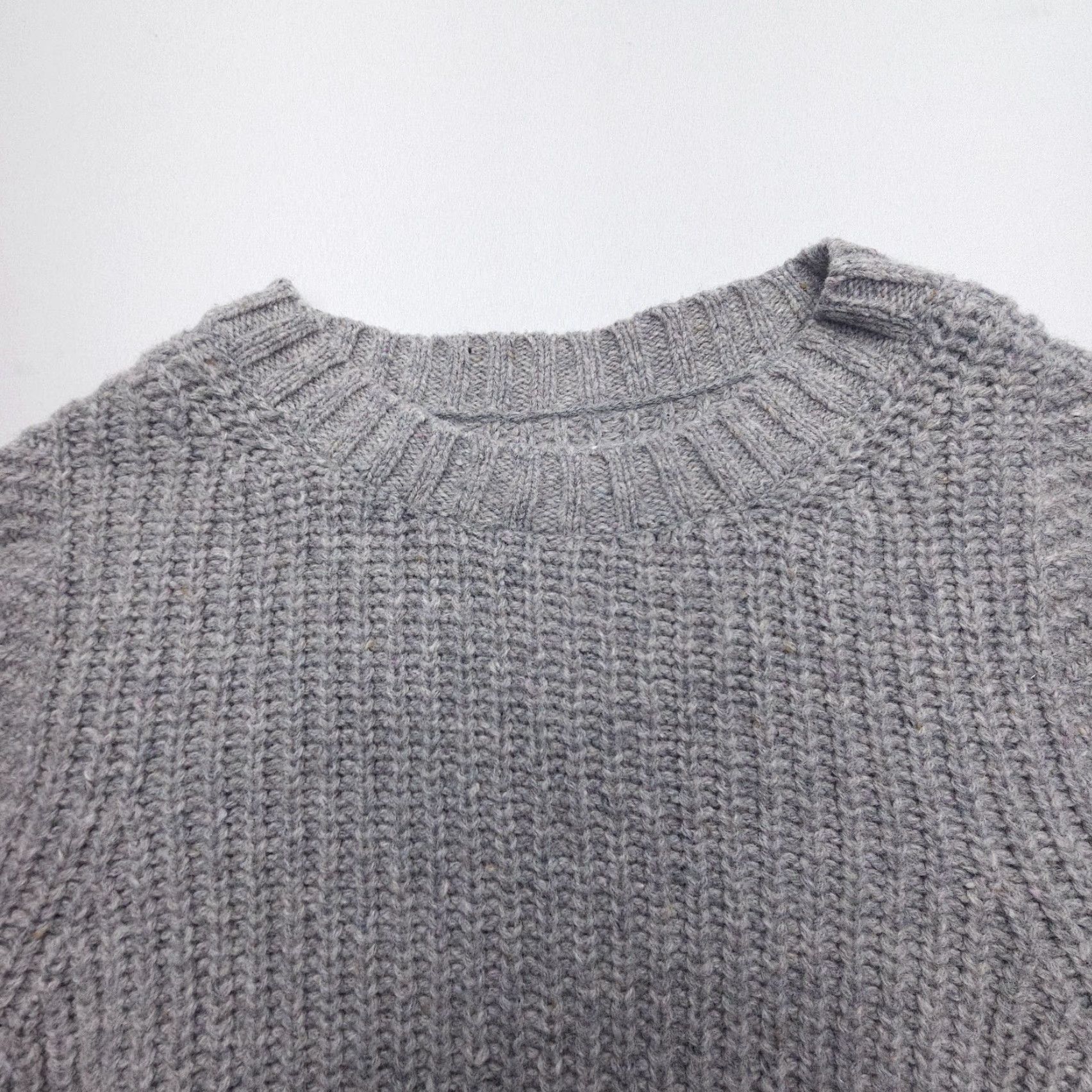 Vintage REI Co-op Wallace Lake Wool Chunky Knit Sweater Mens XL Gray Fisherman Outdoor Size US XL / EU 56 / 4 - 3 Thumbnail