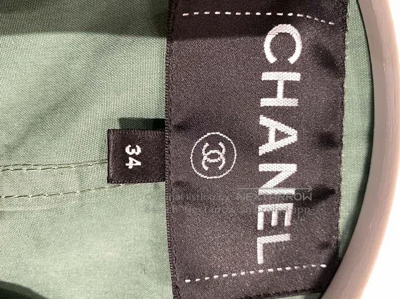 Chanel Chanel 20-year-old station series green denim windbreaker Size XXS / US 00 / IT 34 - 3 Thumbnail