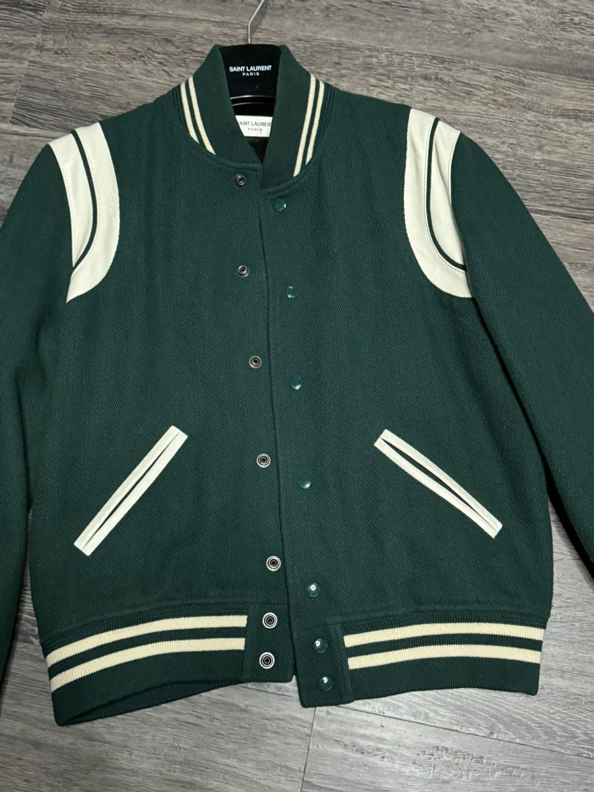 Saint Laurent Paris Saint Laurent Paris teddy jacket sz48 Size US M / EU 48-50 / 2 - 3 Thumbnail