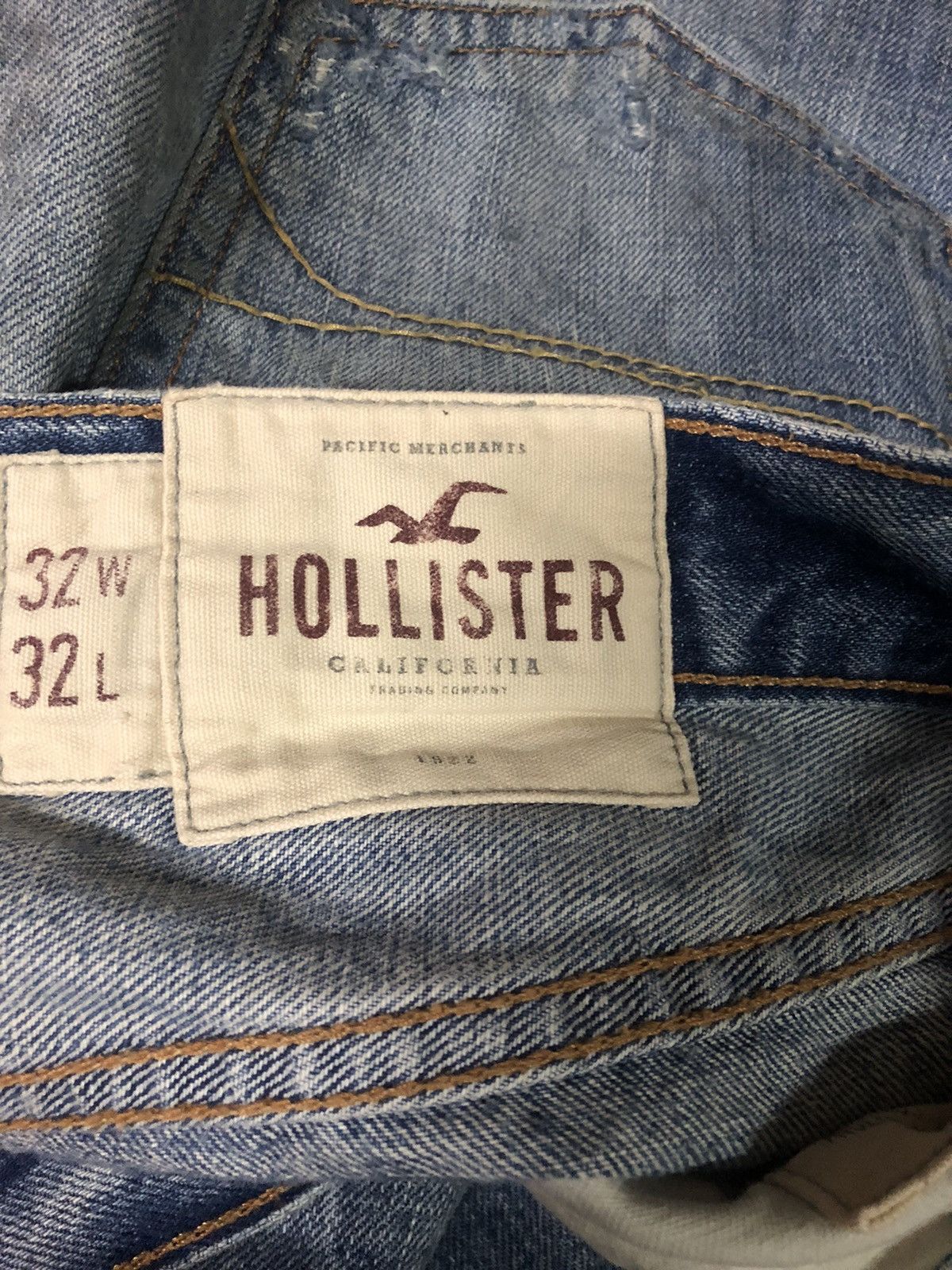 Hysteric Glamour Hollister Hermosa Low Rise Boot Distressed Denim pants Size US 33 - 3 Thumbnail