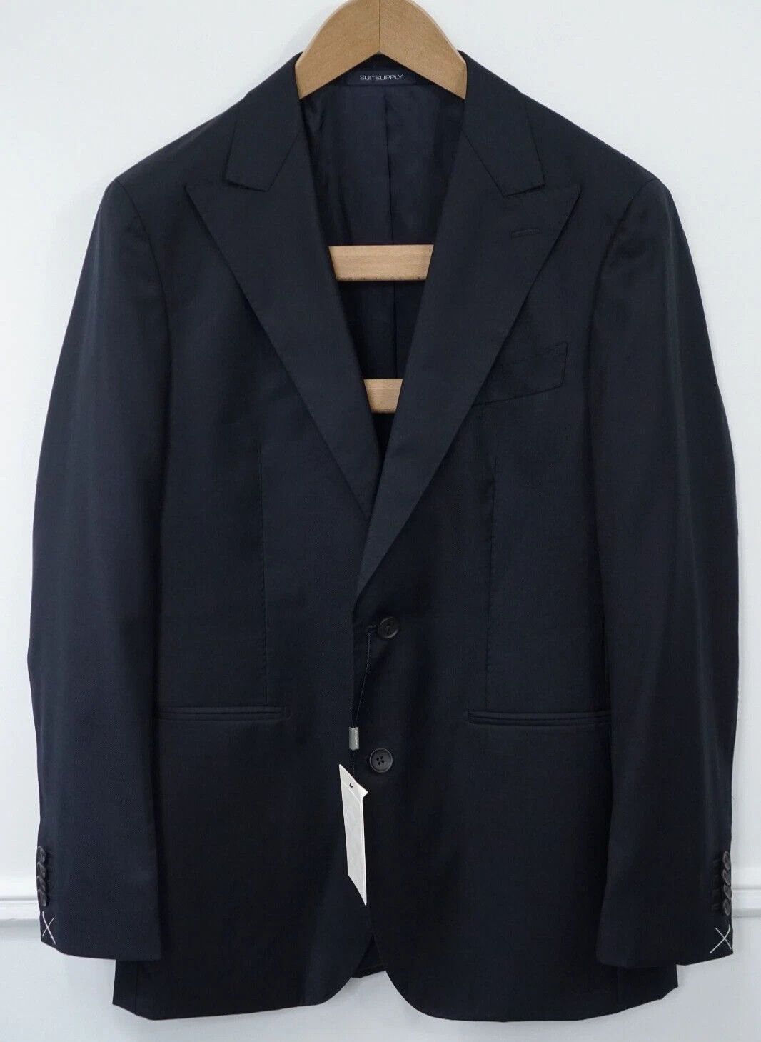 Suitsupply Men Suitsupply Blazer Havana Peak Jetted Wool S110 UK/US36 Size 36R - 1 Thumbnail