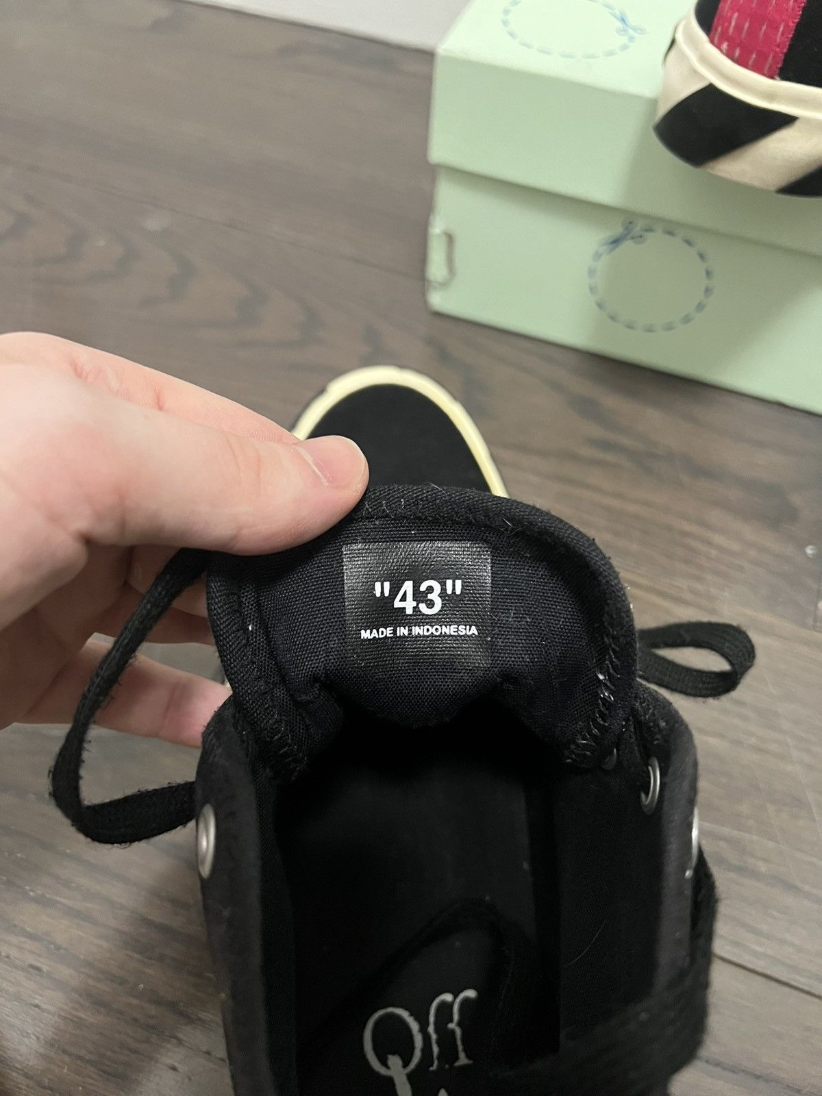 Off-White Off White Mid Top Vulcanized Canvas Size US 9.5 / EU 42-43 - 6 Thumbnail