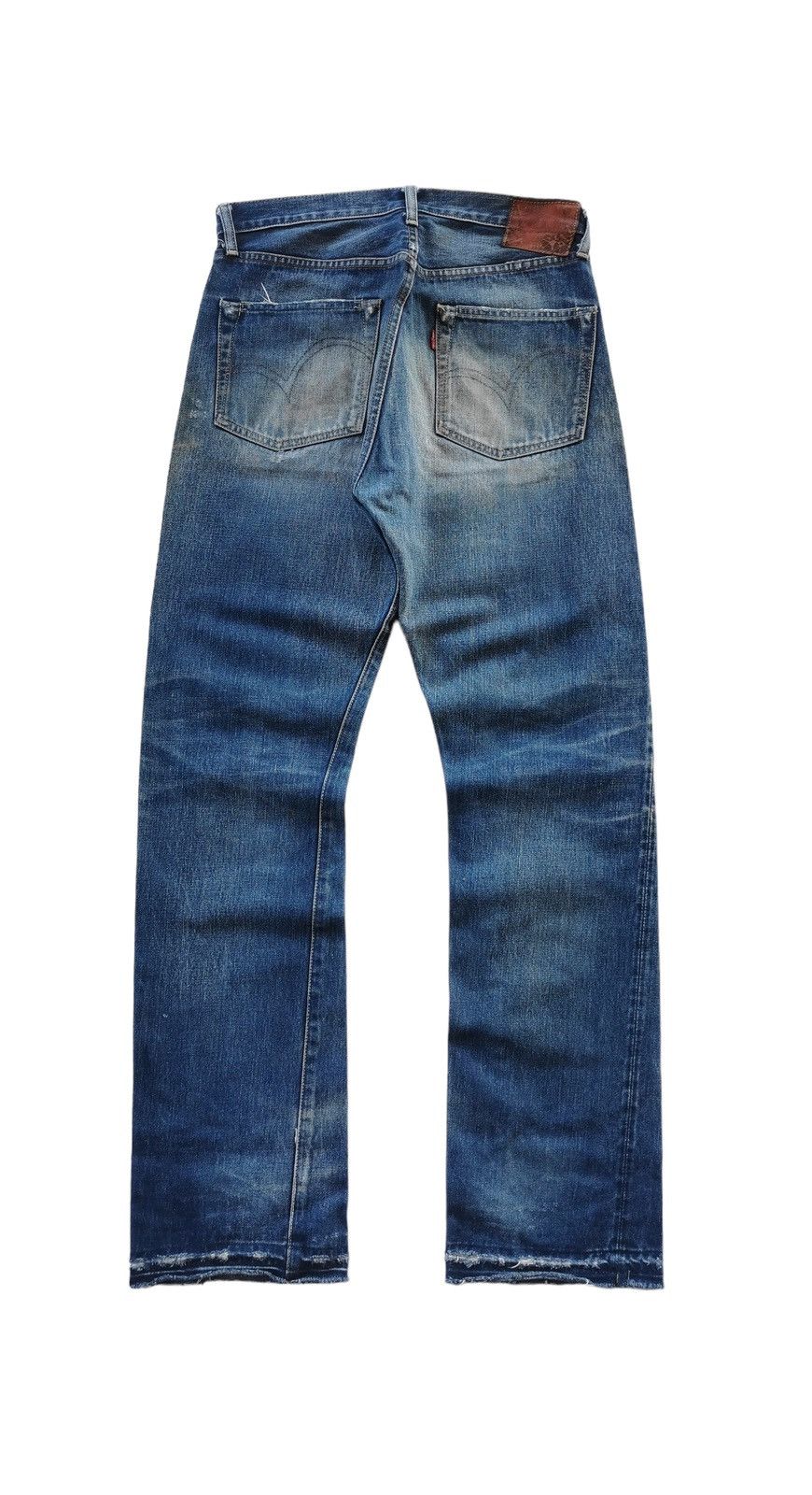 Le Grande Bleu (L.G.B.) Levis Vintage Clothing LVC Selvedge Denim Jeans Size US 31 - 9 Thumbnail