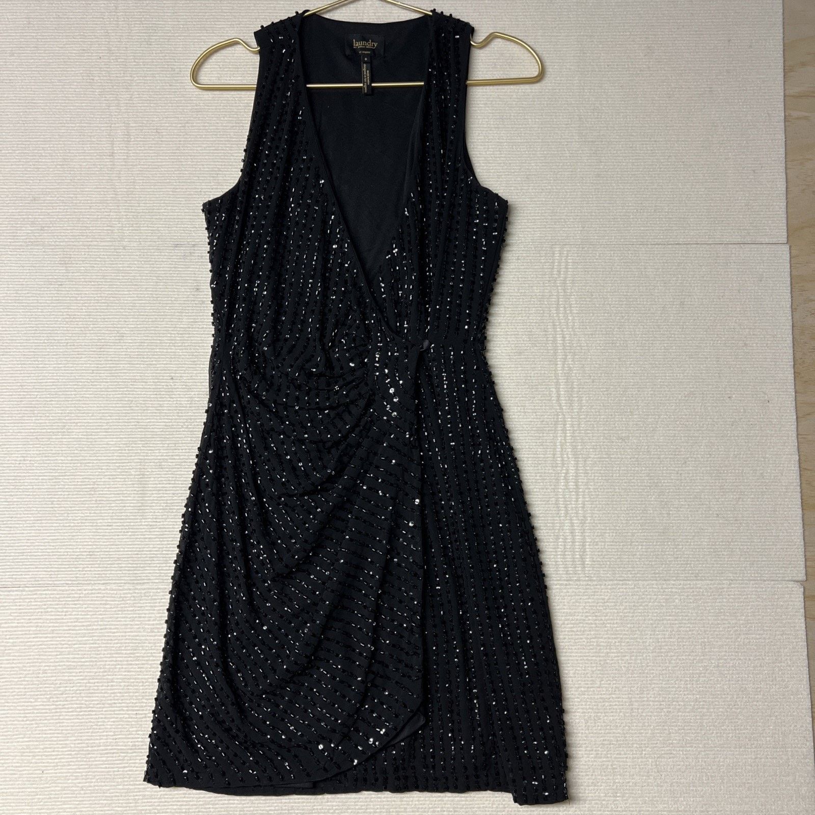 Laundry by Shelli Segal Laundry by Shelli Segal Black Lace Sz 0 MIDI Cocktail Dress Size XS / US 0-2 / IT 36-38 - 1 Thumbnail