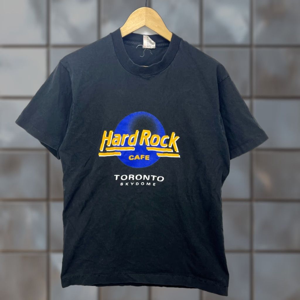 Hard Rock Cafe VINTAGE Hard Rock Cafe Toronto Skydome Single Stitch T Shirt Large Size US L / EU 52-54 / 3 - 1 Thumbnail