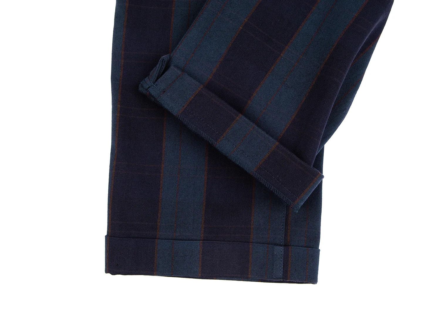 Yohji Yamamoto Yohji Yamamoto Cotton Wool Check Double Pants Size US 36 / EU 52 - 9 Thumbnail