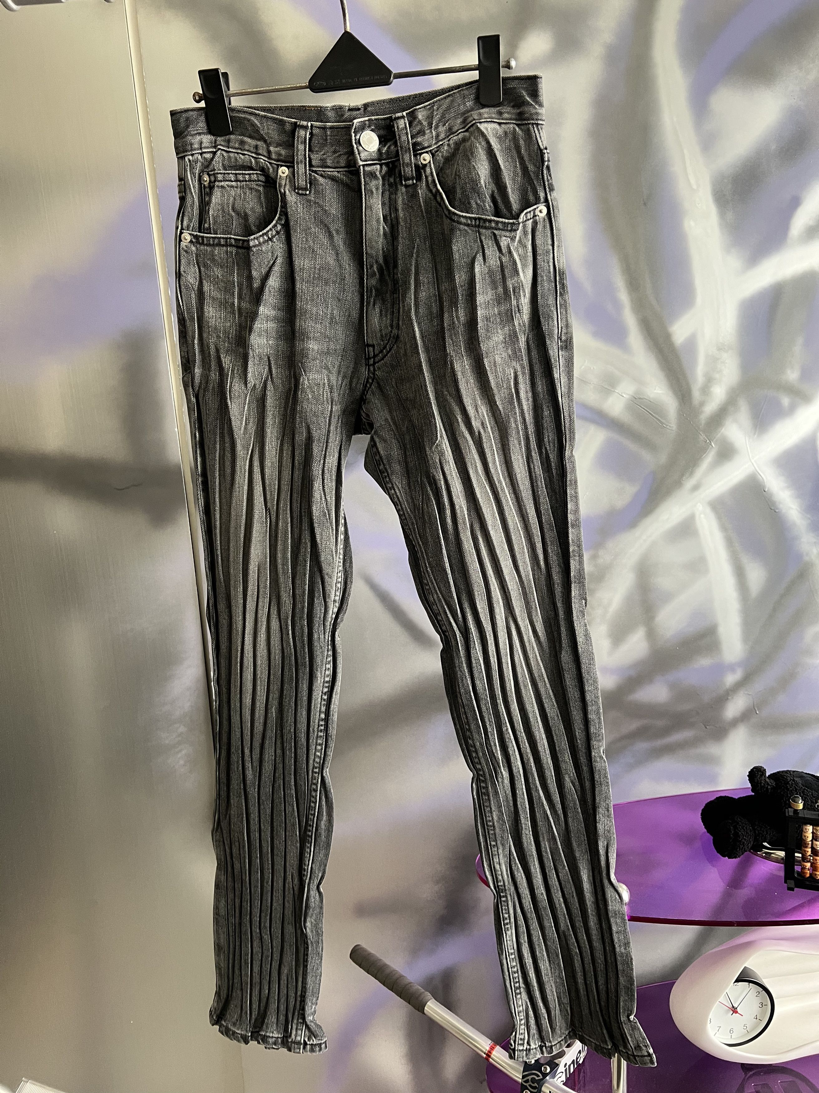 Martine Rose martine rose crinkle pleated jeans Size US 28 / EU 44 - 5 Thumbnail