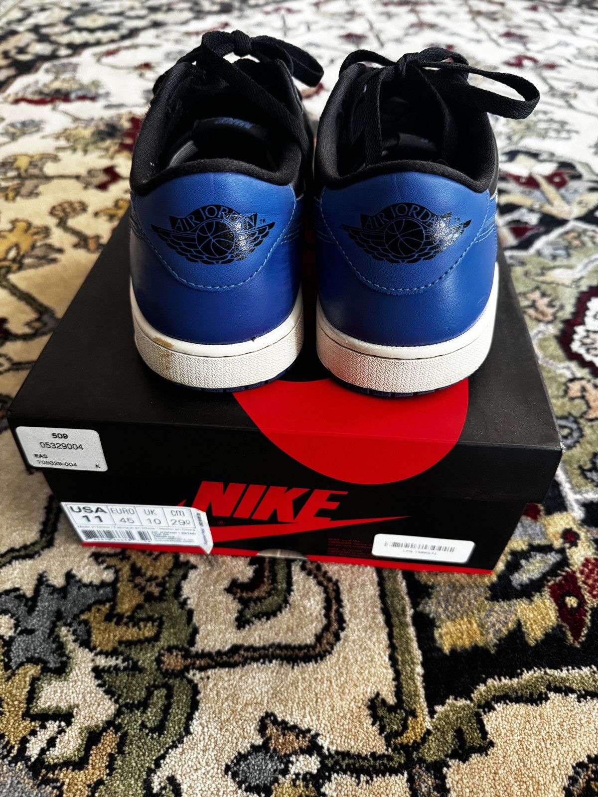 Jordan Brand × Nike Jordan 1 Low Royals size 11 Size US 11 / EU 44 - 4 Thumbnail