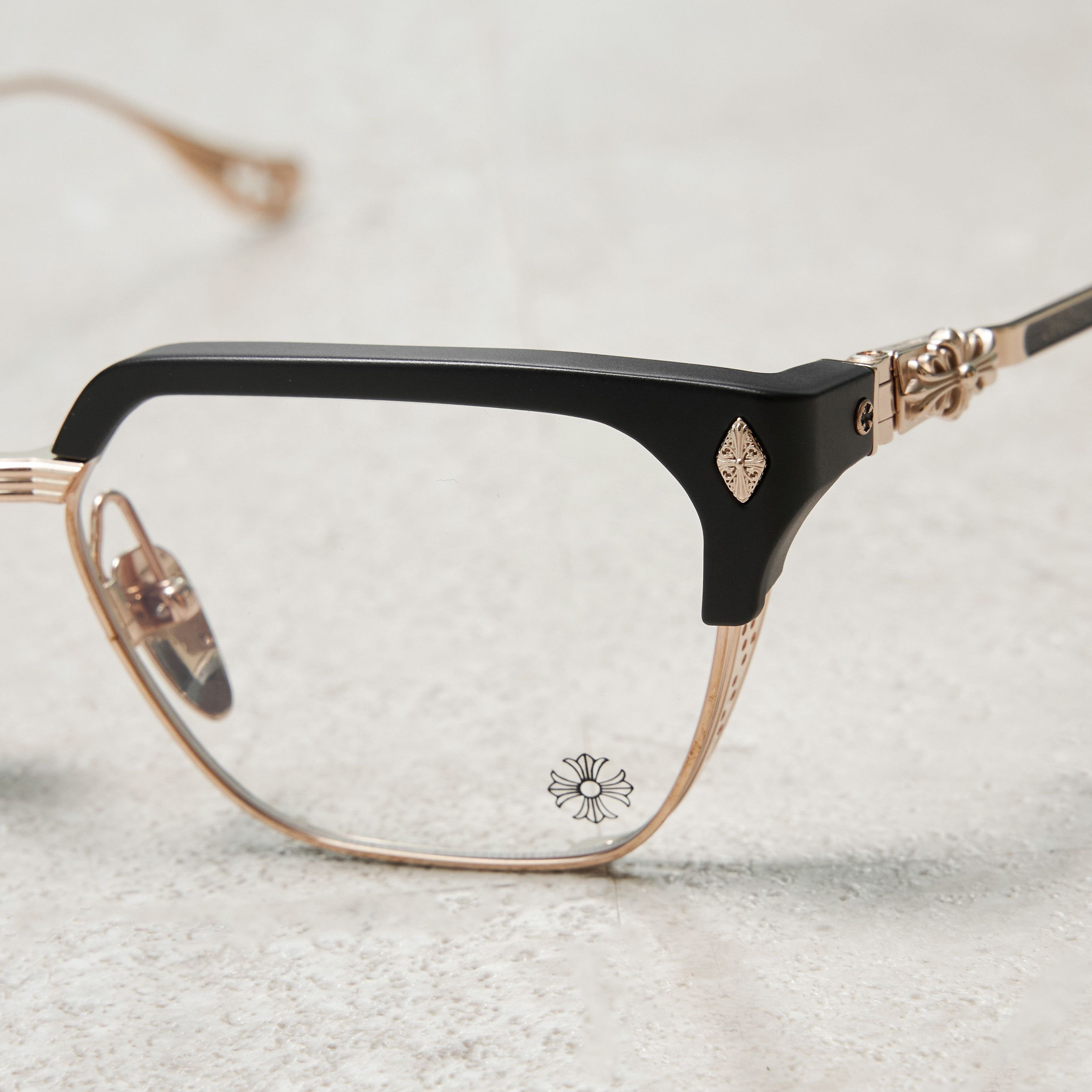 Chrome Hearts CHROME HEARTS LGMA Matte Black/Gold Plated Size ONE SIZE - 2 Thumbnail