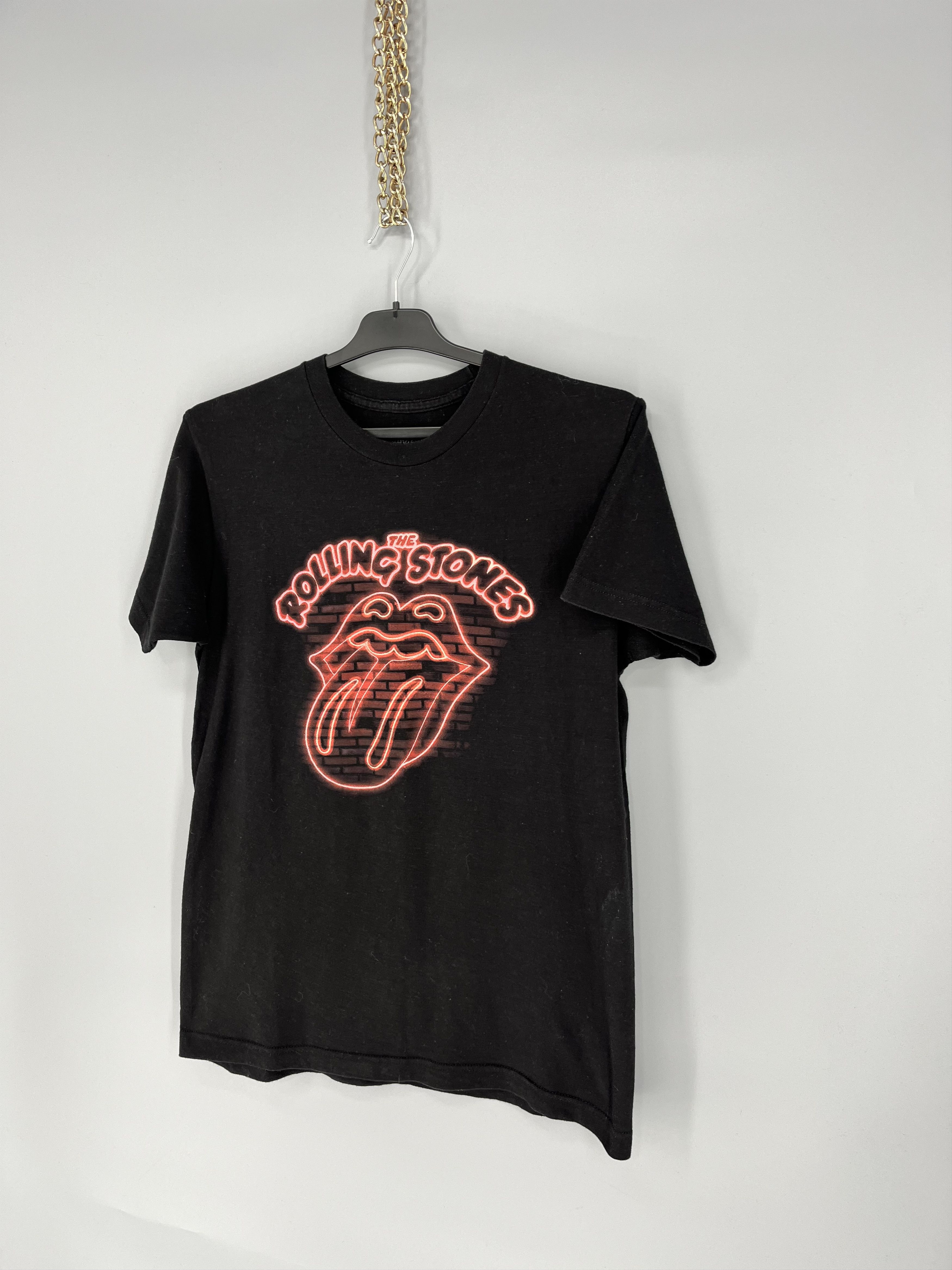 Band Tees × Vintage Vintage Y2K Rolling Stones Band Rock Tour T-shirt Streetwear Size US M / EU 48-50 / 2 - 3 Thumbnail