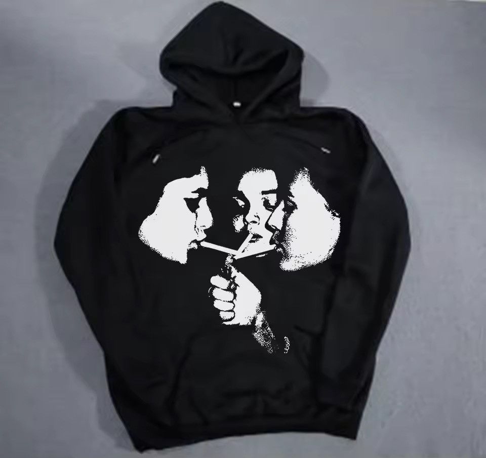 Japanese Brand Y2K American Style Hoodies Sweatshirt Korean Loose Paired Size US XL / EU 56 / 4 - 1 Thumbnail