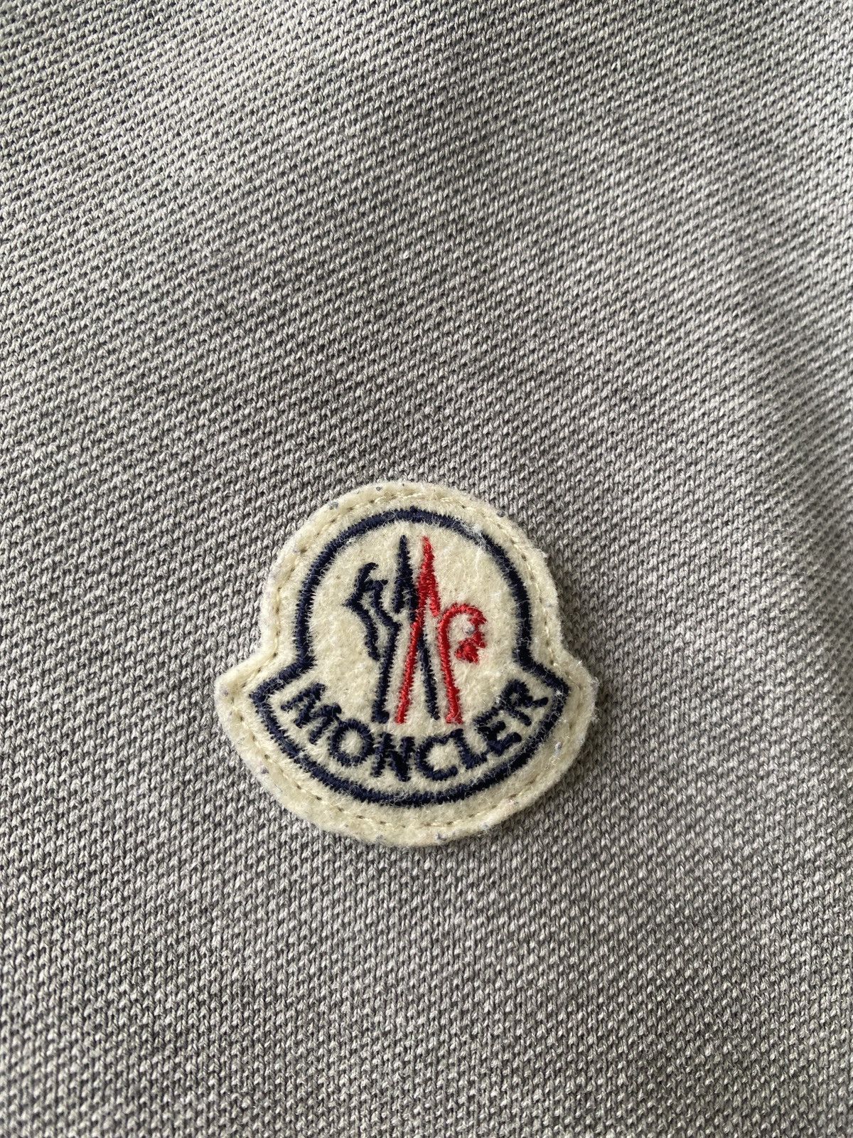 Moncler Moncler luxury mini badge drip hype polo shirt Size US XXL / EU 58 / 5 - 7 Thumbnail