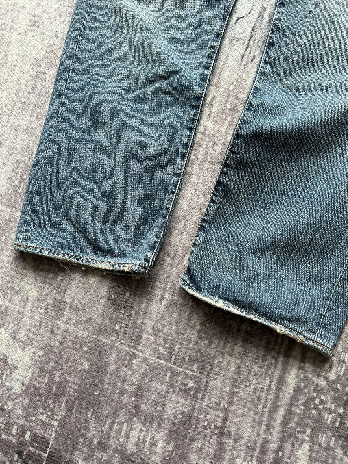 Evisu Evisu Double Iconic Logo Jeans Size US 29 - 11 Thumbnail