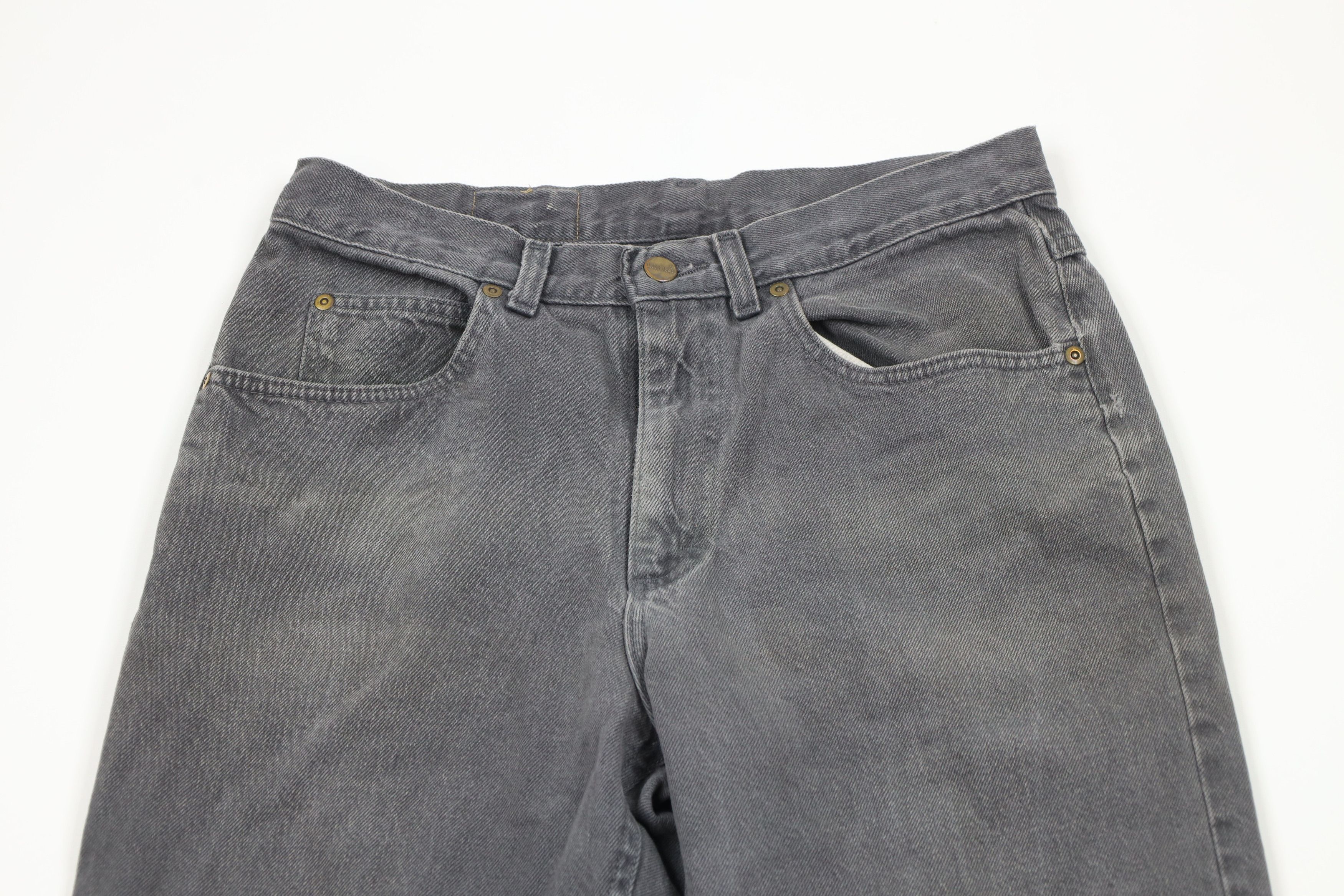 L.L. Bean × Vintage Vintage 90s LL Bean Straight Leg Denim Jeans Gray Cotton USA Size US 30 / EU 46 - 2 Thumbnail