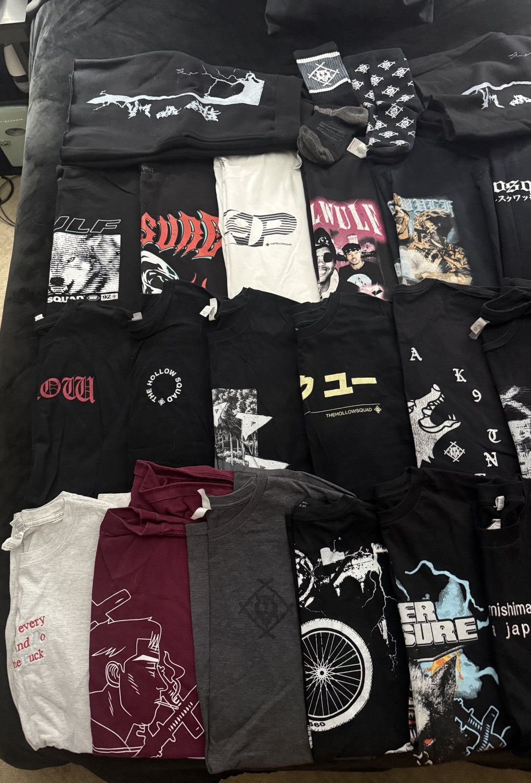 Xavier Wulf / Hollow Squad Xavier Wulf Hollowsquad Merch Lot Size US XXL / EU 58 / 5 - 2 Thumbnail