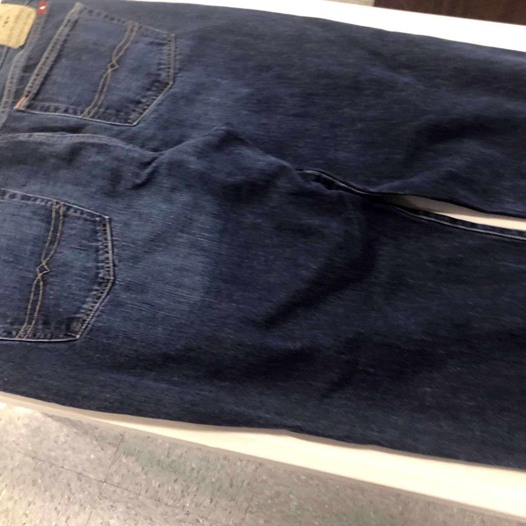 Lucky Brand Lucky Brand 429 Classic Straight Jeans Men 40x30 Blue Dark Wash Denim Logo 5-Pocket USA Jeans Size US 40 / EU 56 - 6 Thumbnail