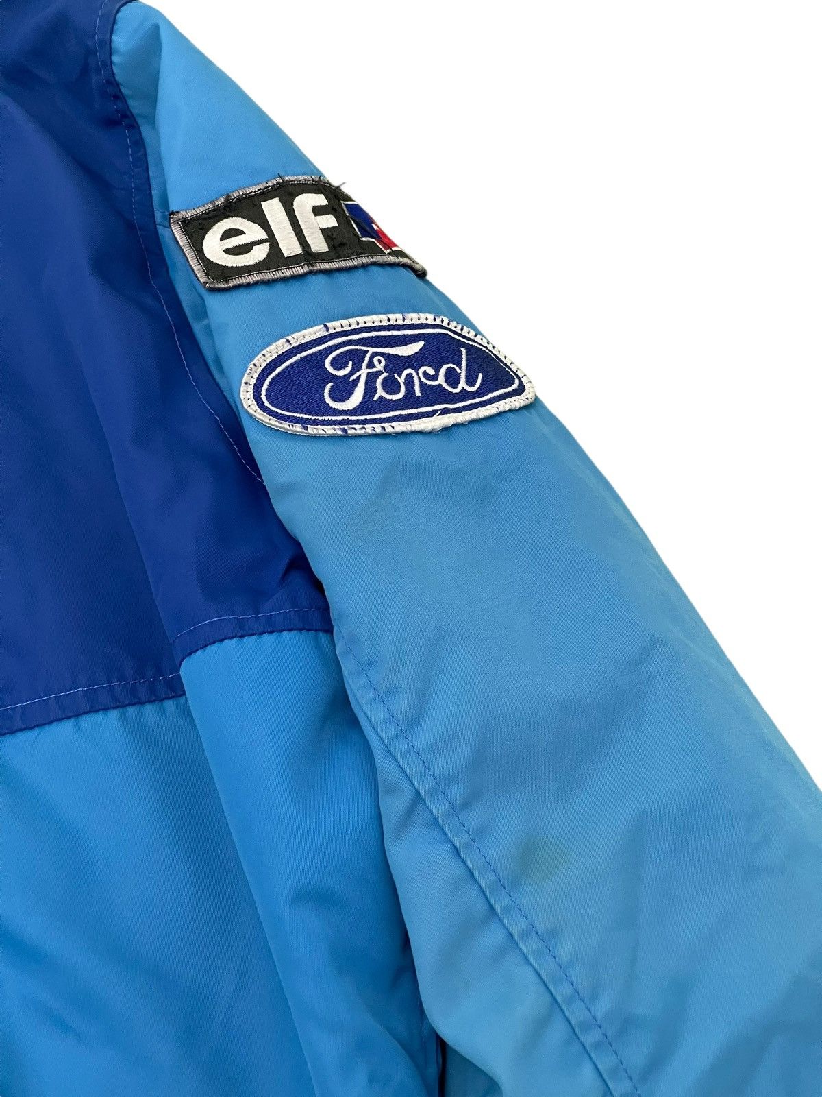 Benetton Vtg 90s Benetton Formula 1 Ford Bomber Jacket 6🟩5 Size US M / EU 48-50 / 2 - 19 Thumbnail